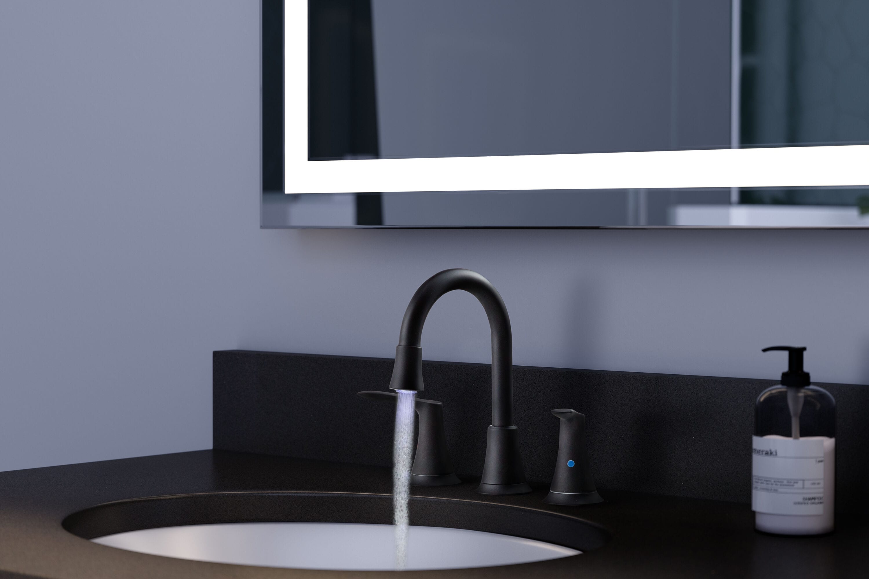 allen + roth 21-B45WDMB-AR Lavatory-Faucets - View #6