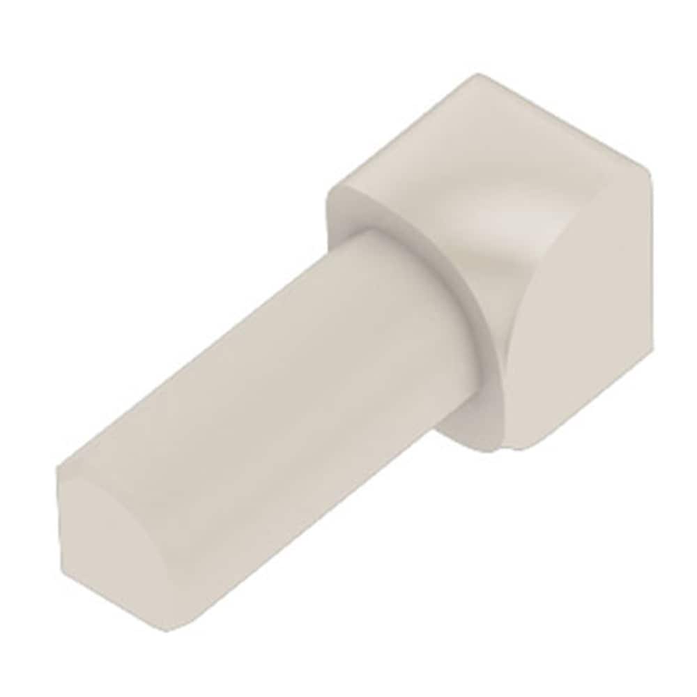Schluter Systems I/PRO80SP Rondec 0.313-in W x 1-in L Sand pebble PVC Inside corner Tile Edge Trim