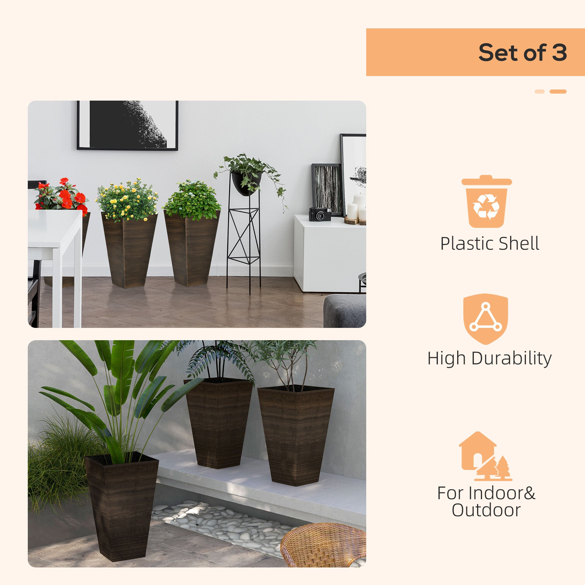 Afoxsos LAF0219P66 Planter-Window-Box - View #6