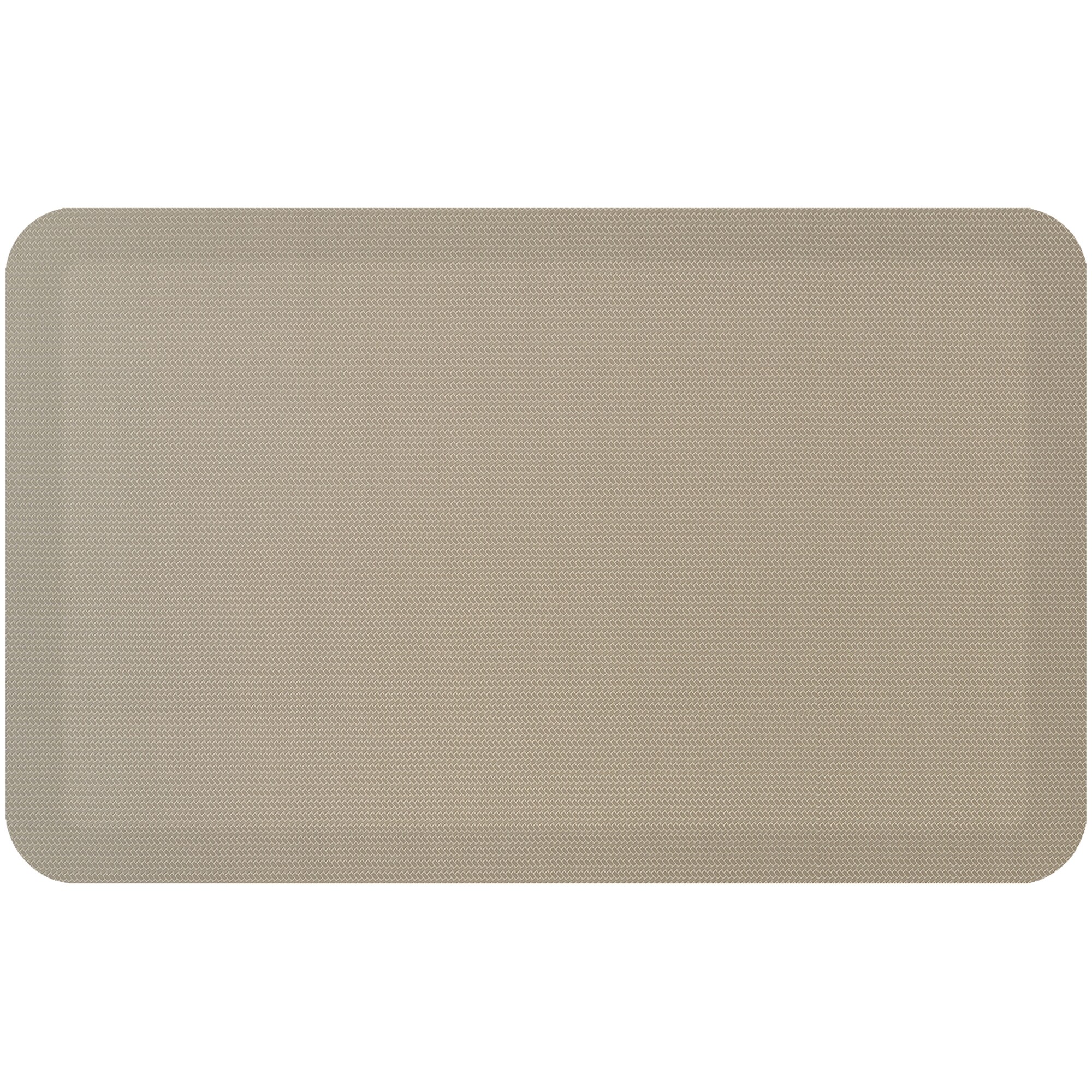 GelPro 2-ft x 9-ft Oatmeal Rectangular Indoor Decorative Anti