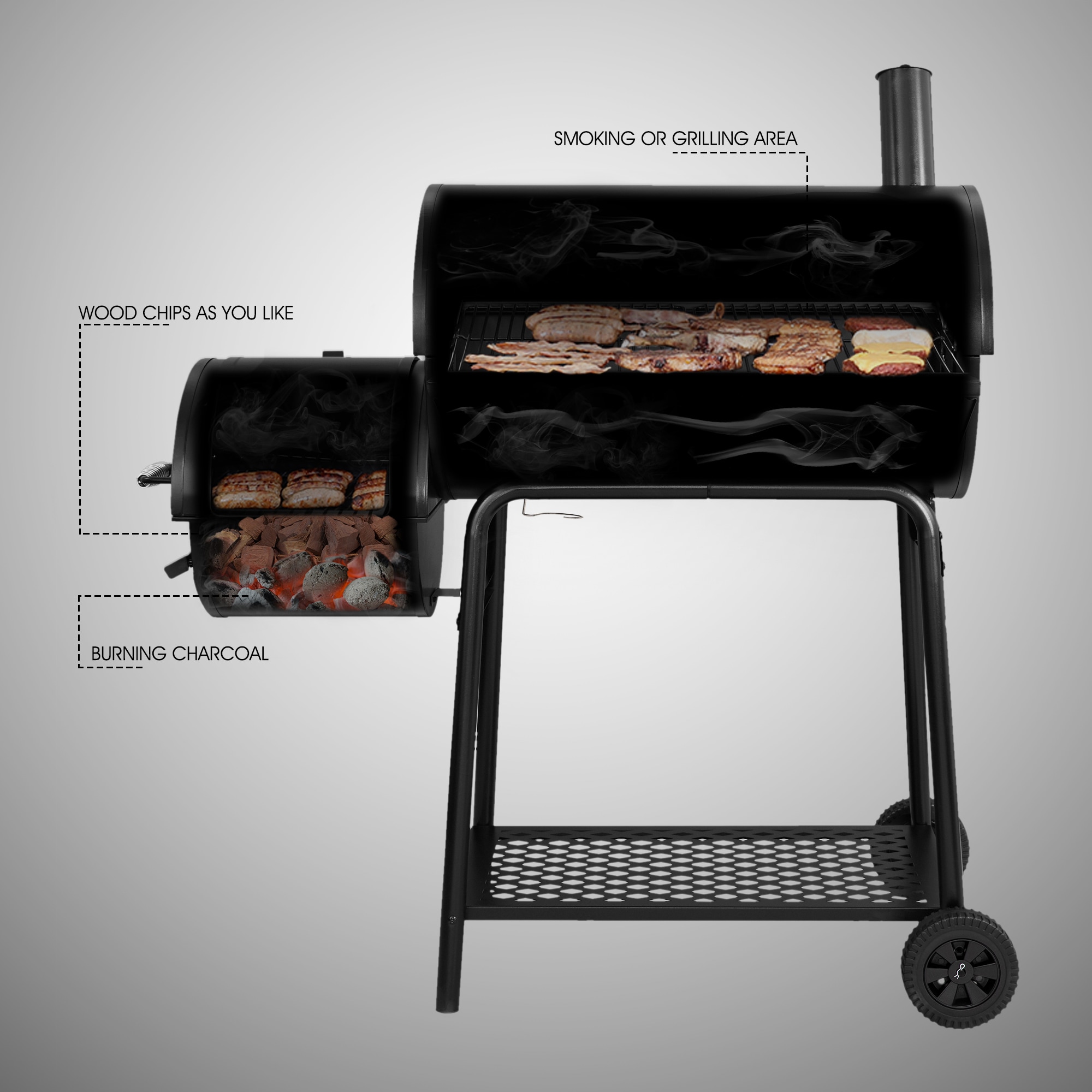 Royal Gourmet CC1830FC Charcoal-Grills - View #11
