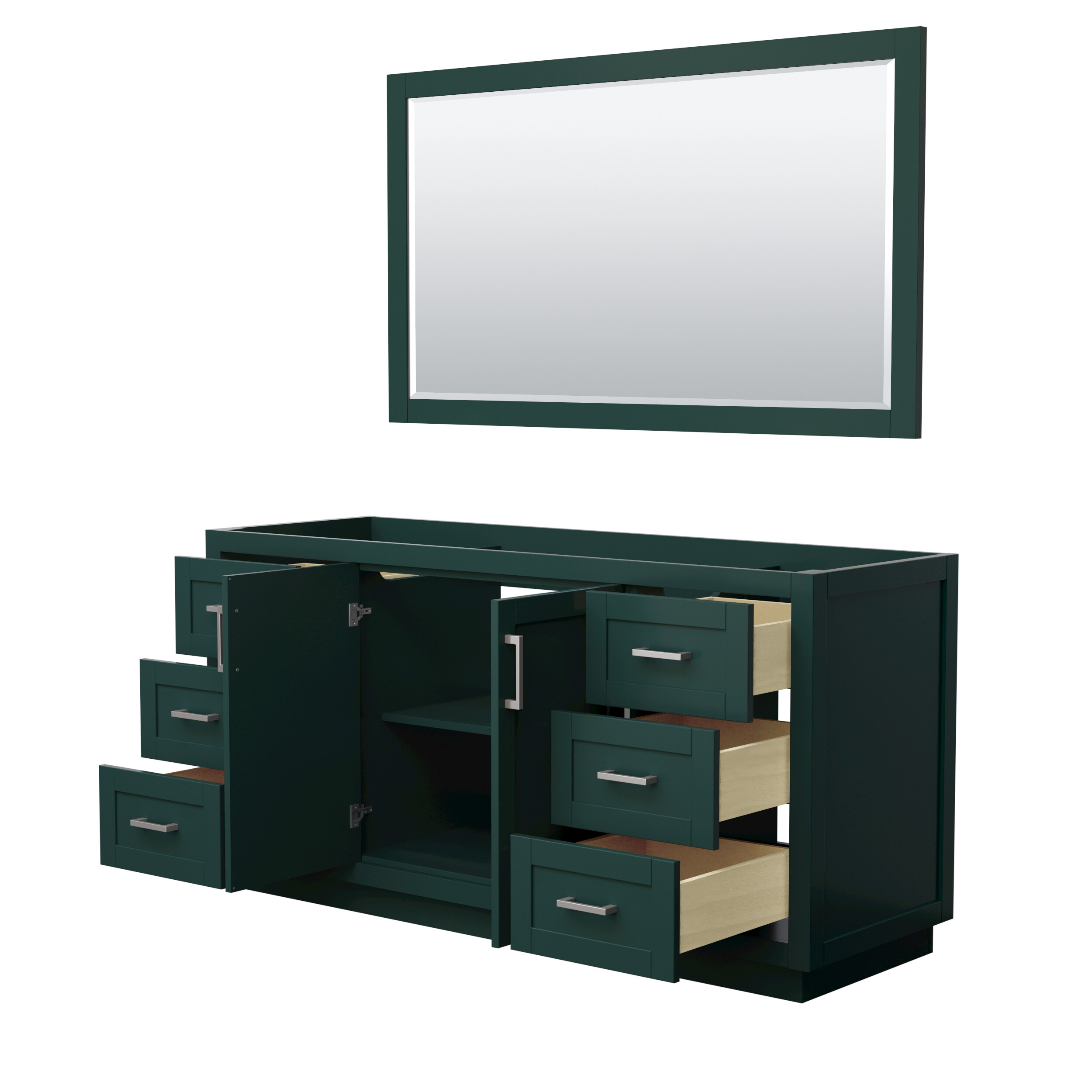 Wyndham Collection WCF292966SGECXSXXM58 vanities - View #2
