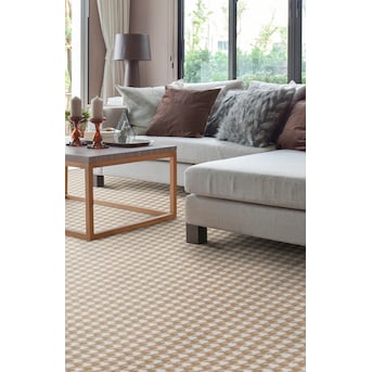 Joy Carpets Windsor Sand Pattern Indoor Carpet In The Department At Lowes Com