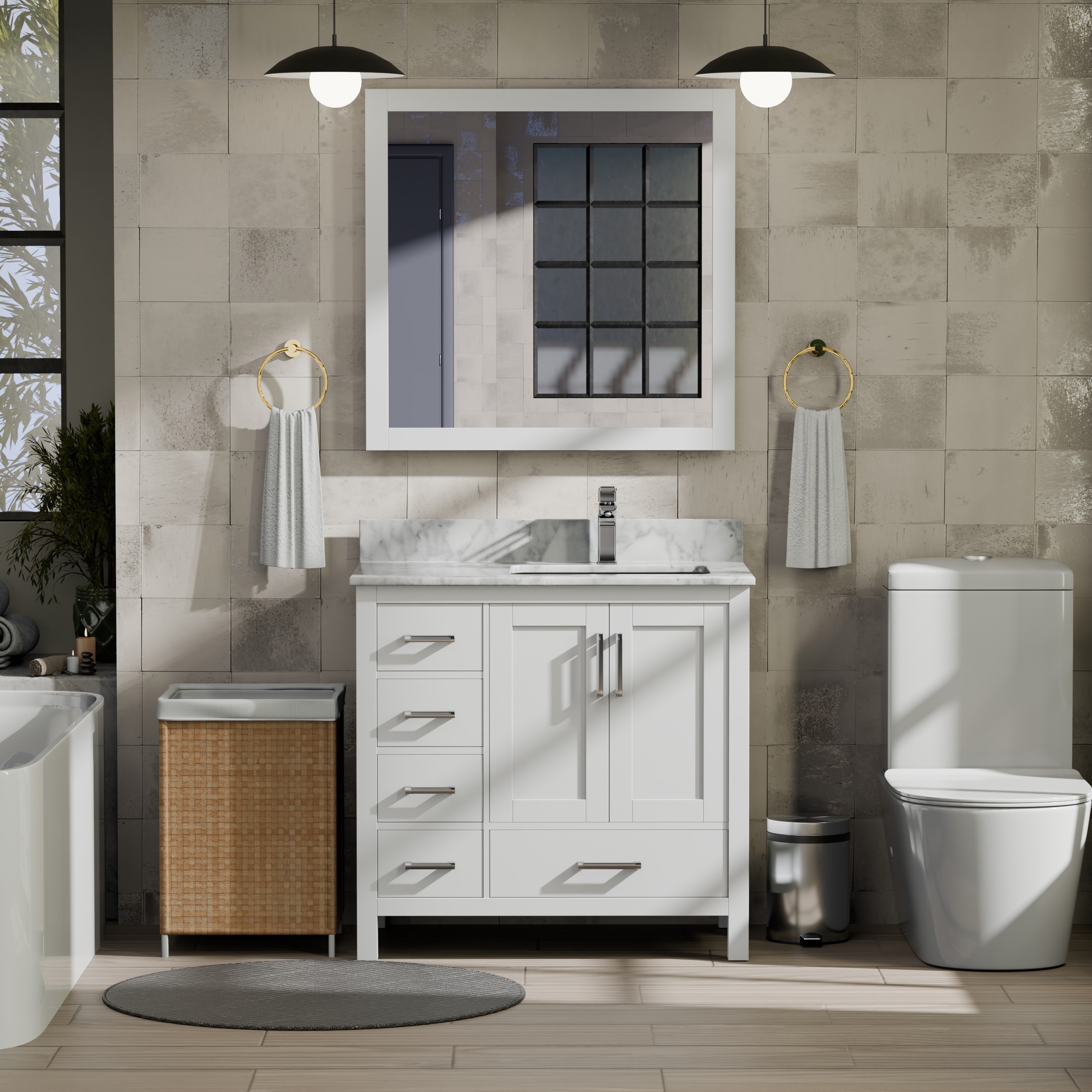 Lexora LJ342236SA00000R vanities - View #2