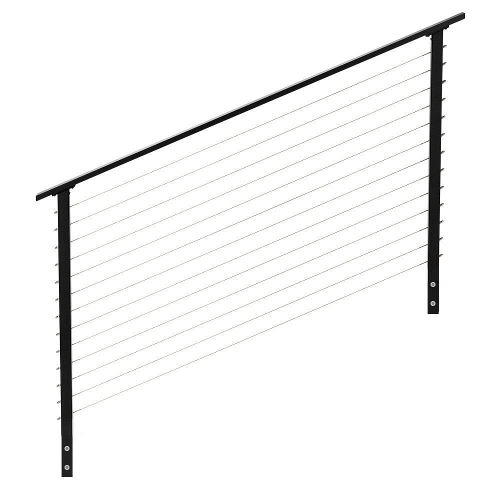 6 Foot Long Stair Face Mount Deck Railing Systems at Lowes.com