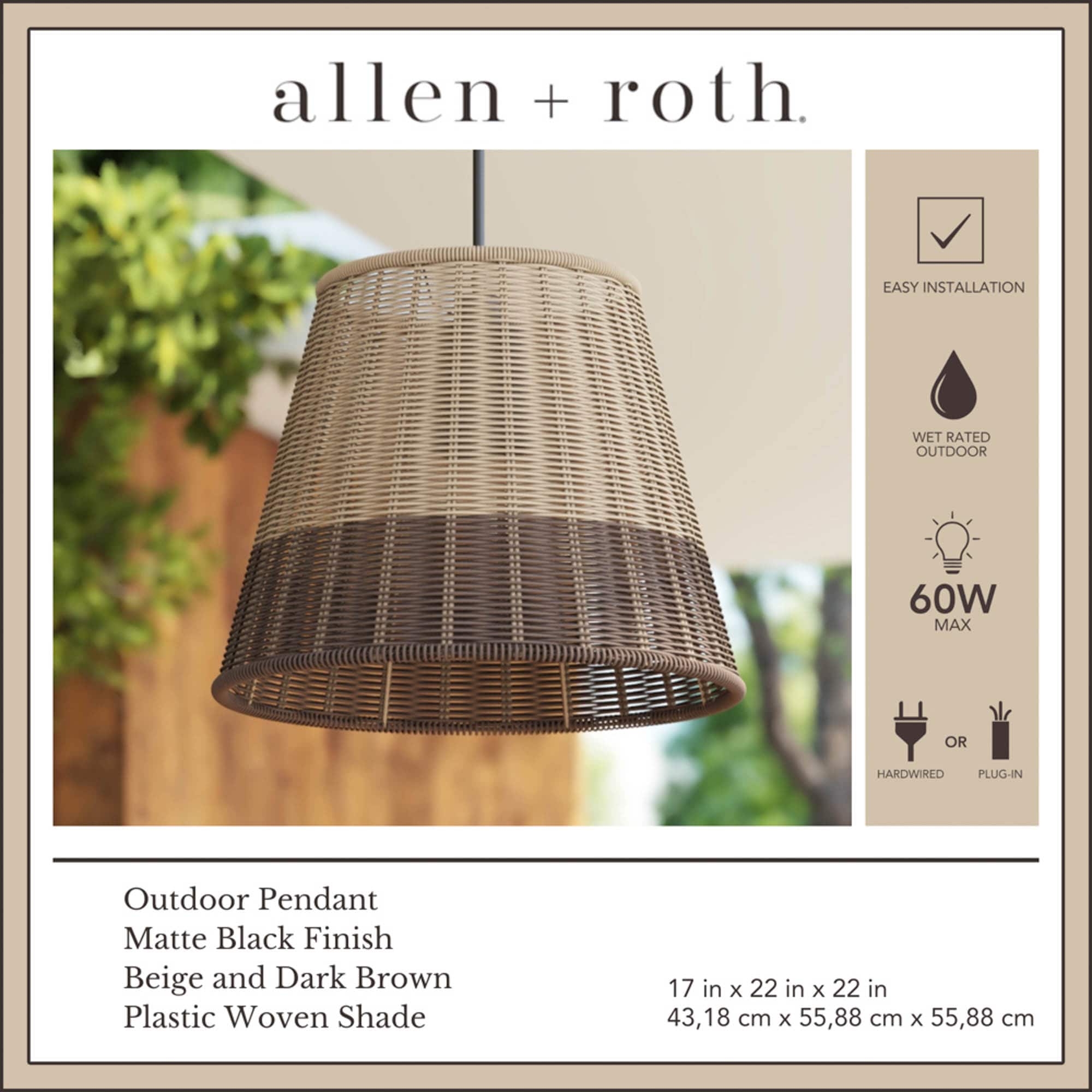 allen + roth 43036 Pendant-Lights - View #3