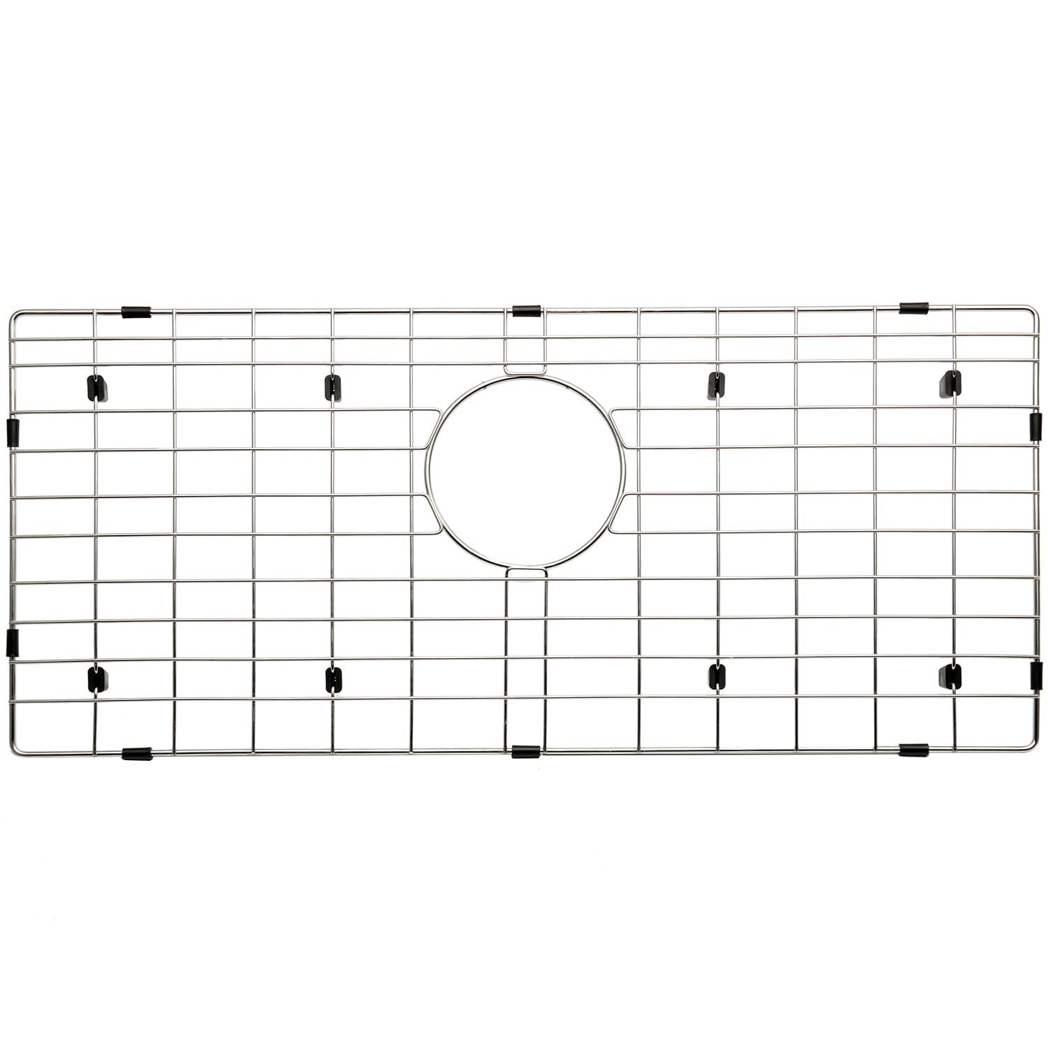 Serene Valley NLW2813R 29.09-Inches x 12.13-Inches Back center Drain Stainless steel Sink grid