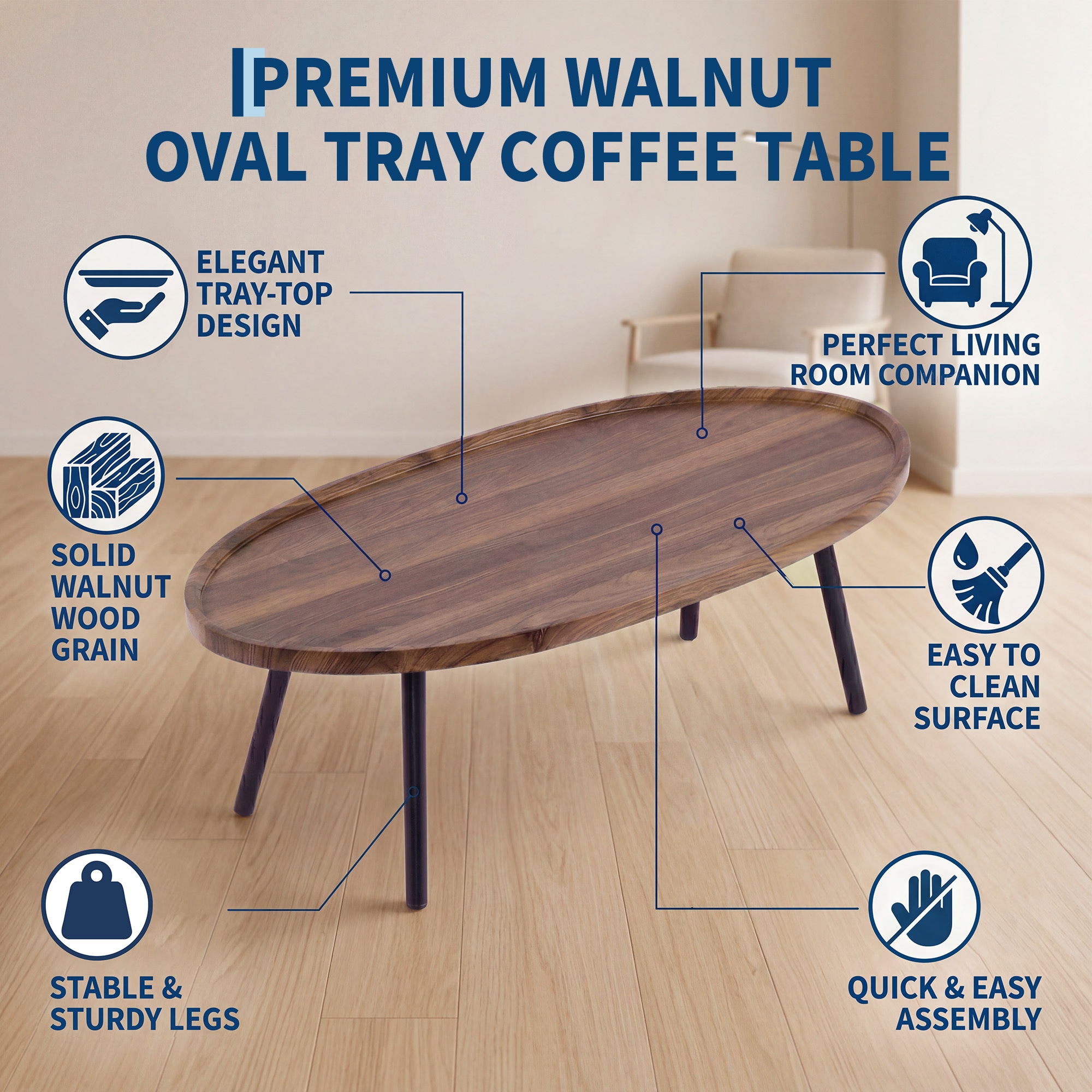 GarveeLife LY260731A03 Coffee-Tables - View #2