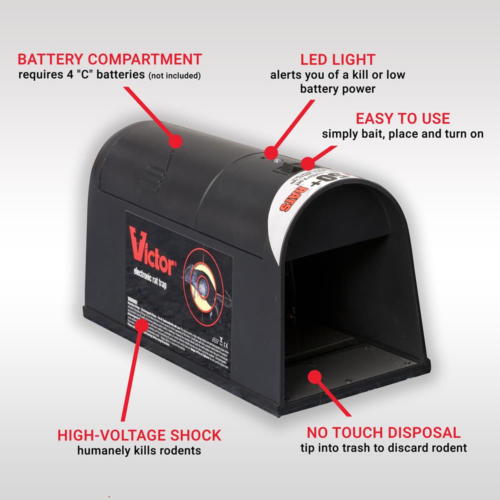 Victor® Electronic Rat Trap