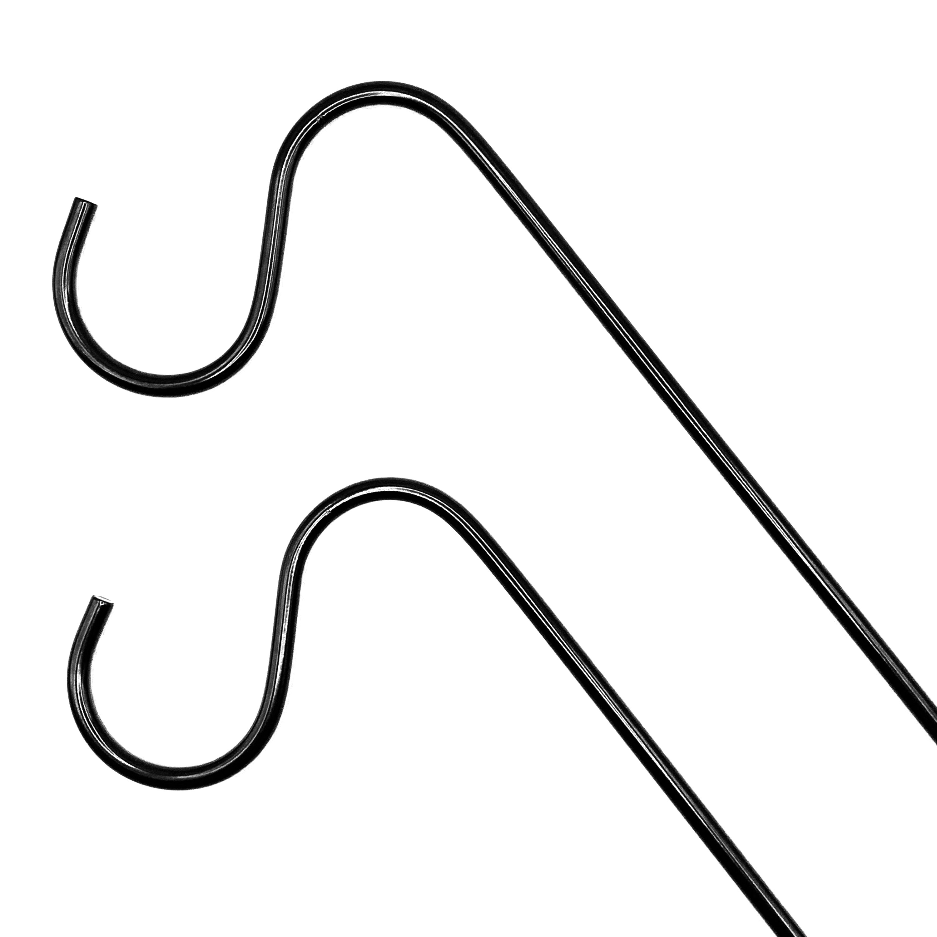 Hold It Mate 32-in Black Double Hook Deck Hook at Lowes.com