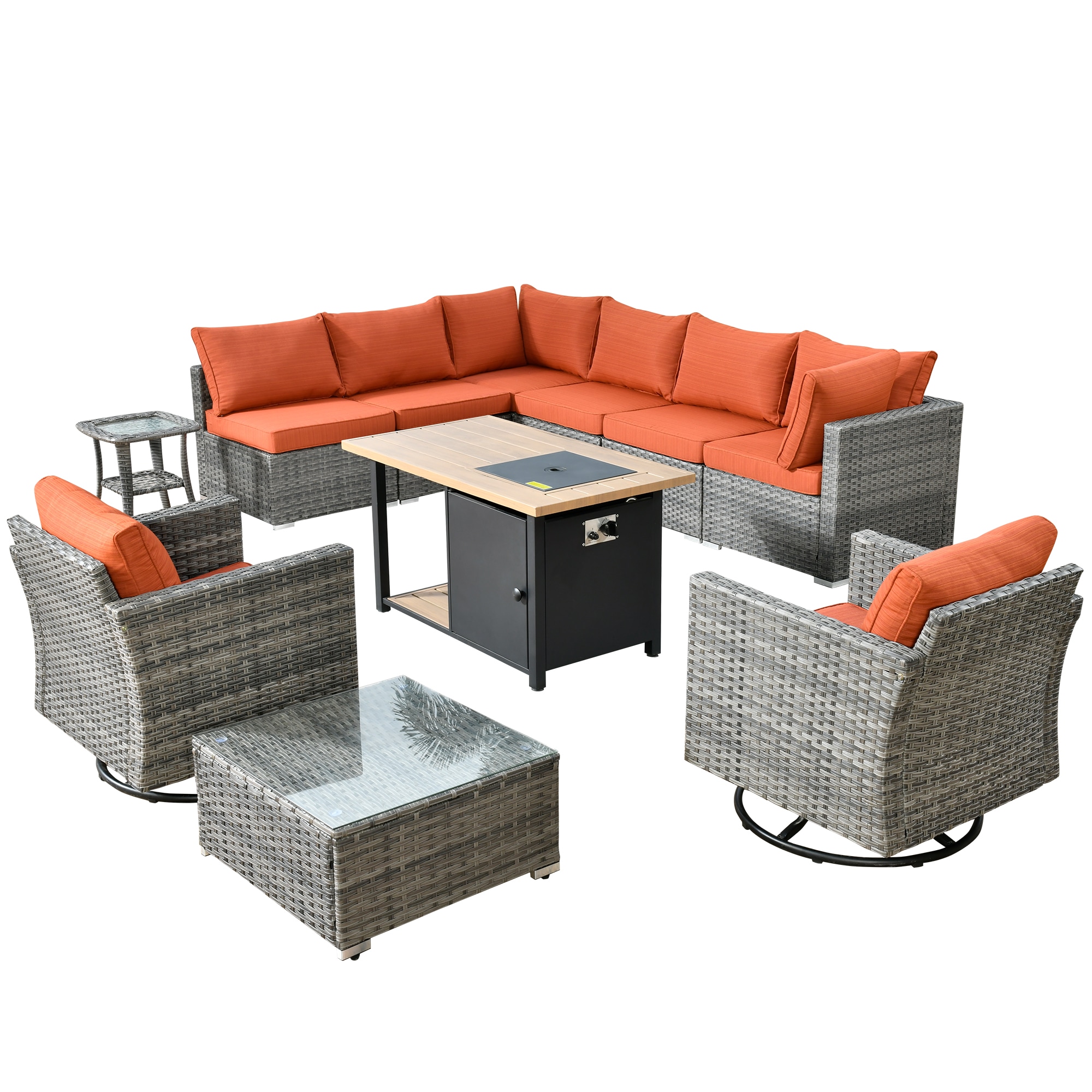 weaxty DCFP03RRSGNTC8011 Patio-Conversation-Sets - View #3