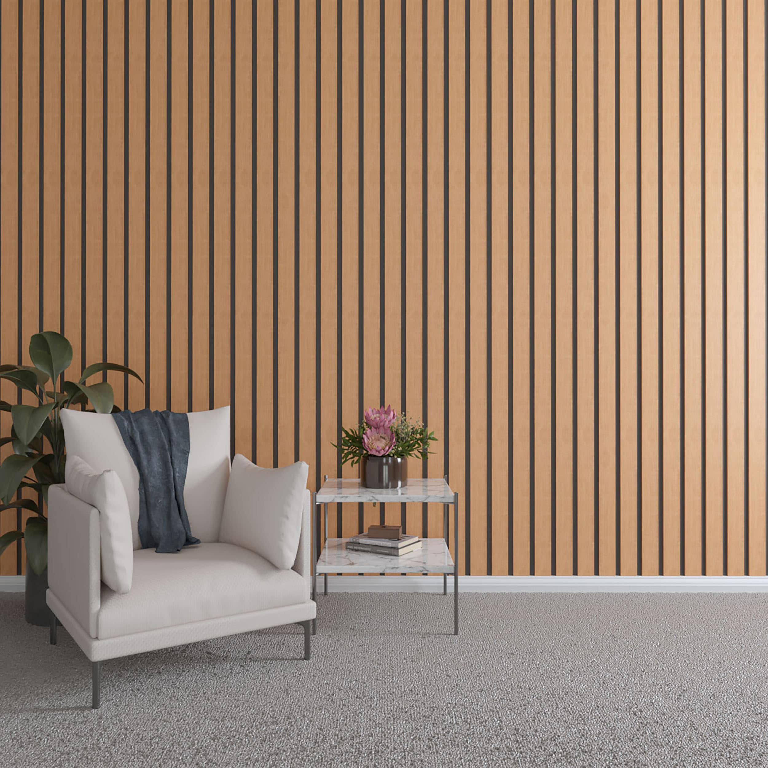 Ekena Millwork SWW60X48X0375CH 3-in x 3.91-ft Unfinished Smooth Cherry Cherry Wall Plank ( 15 -Pack , Covers 15-sq ft )