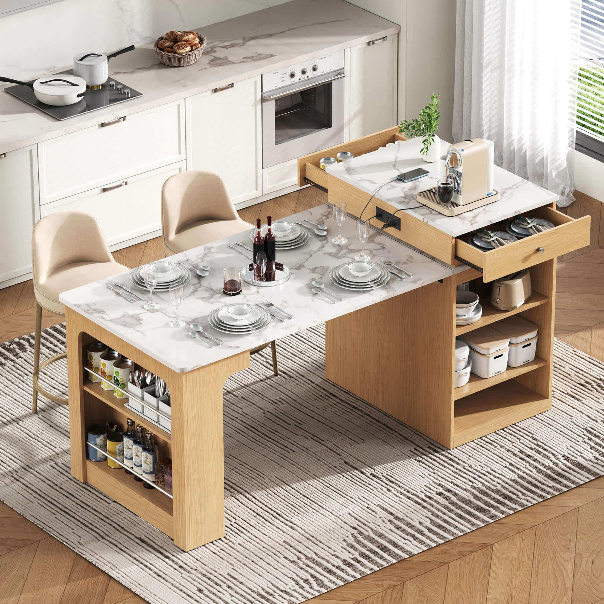 Misty Moon N707S000017Y Kitchen-Furniture - View #2