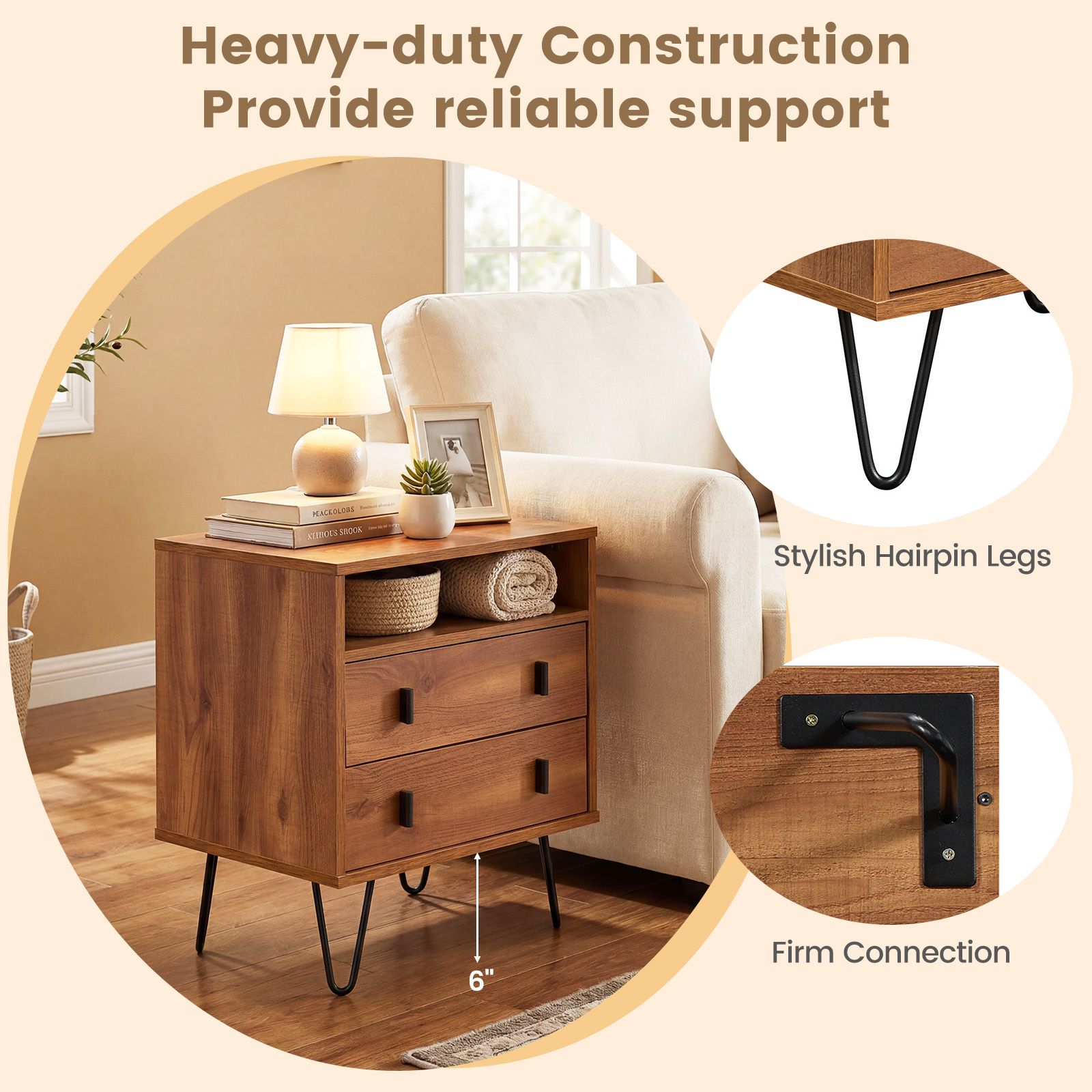 JUSHUA WSY-7HYXZ7 nightstands - View #6