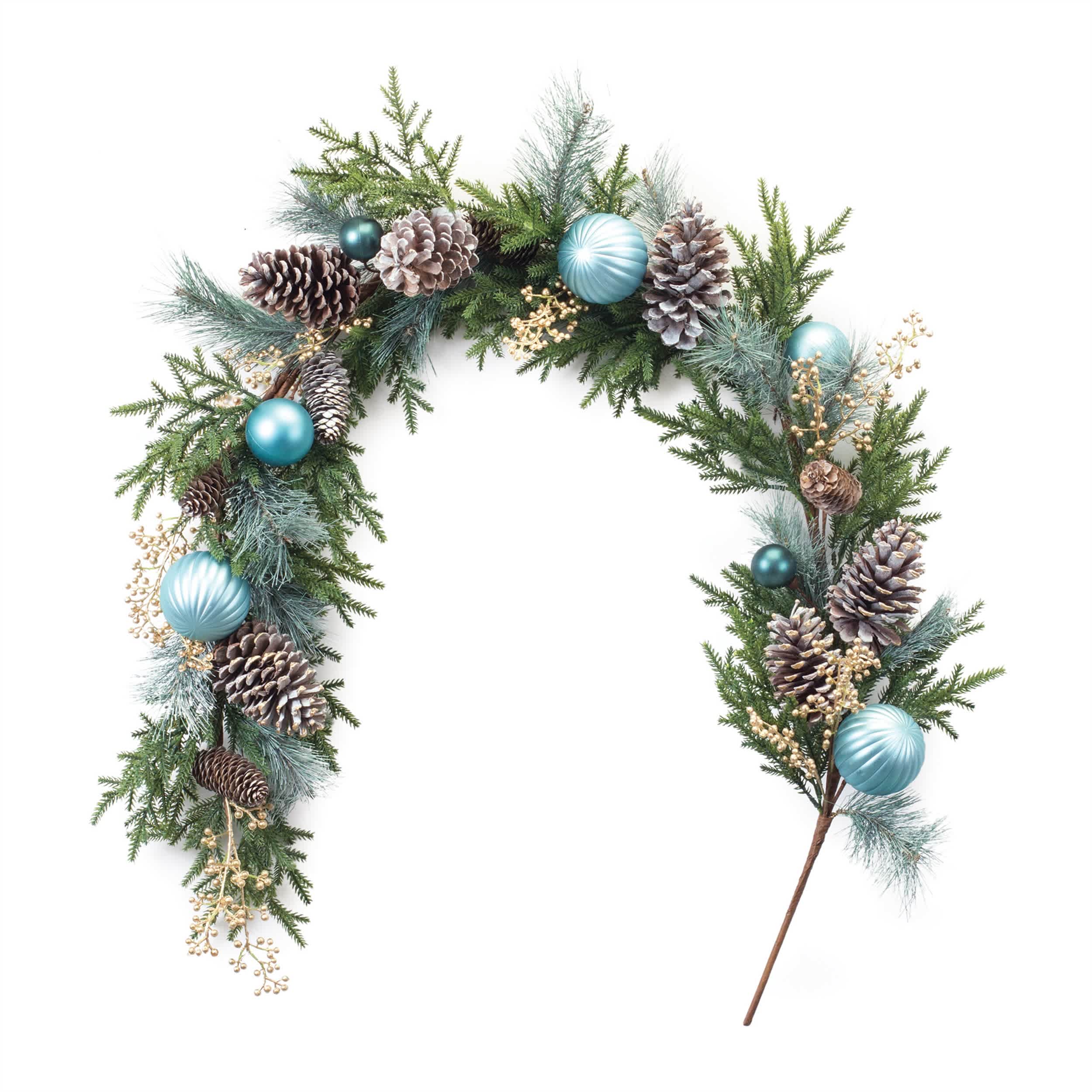 Melrose International 87505DS Artificial-Christmas-Garland - View #2