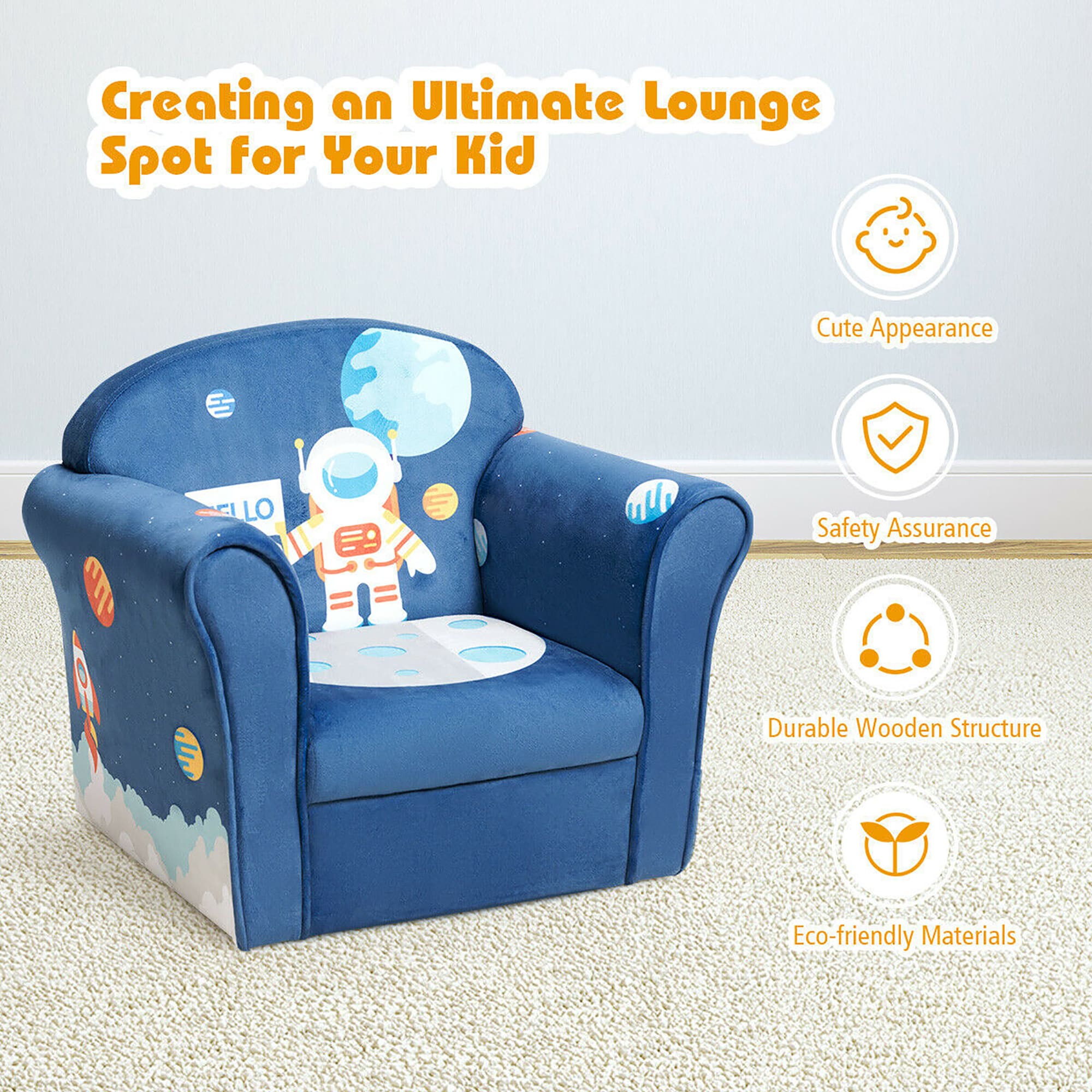 Costway HW65434 Sofas-Loveseats - View #9