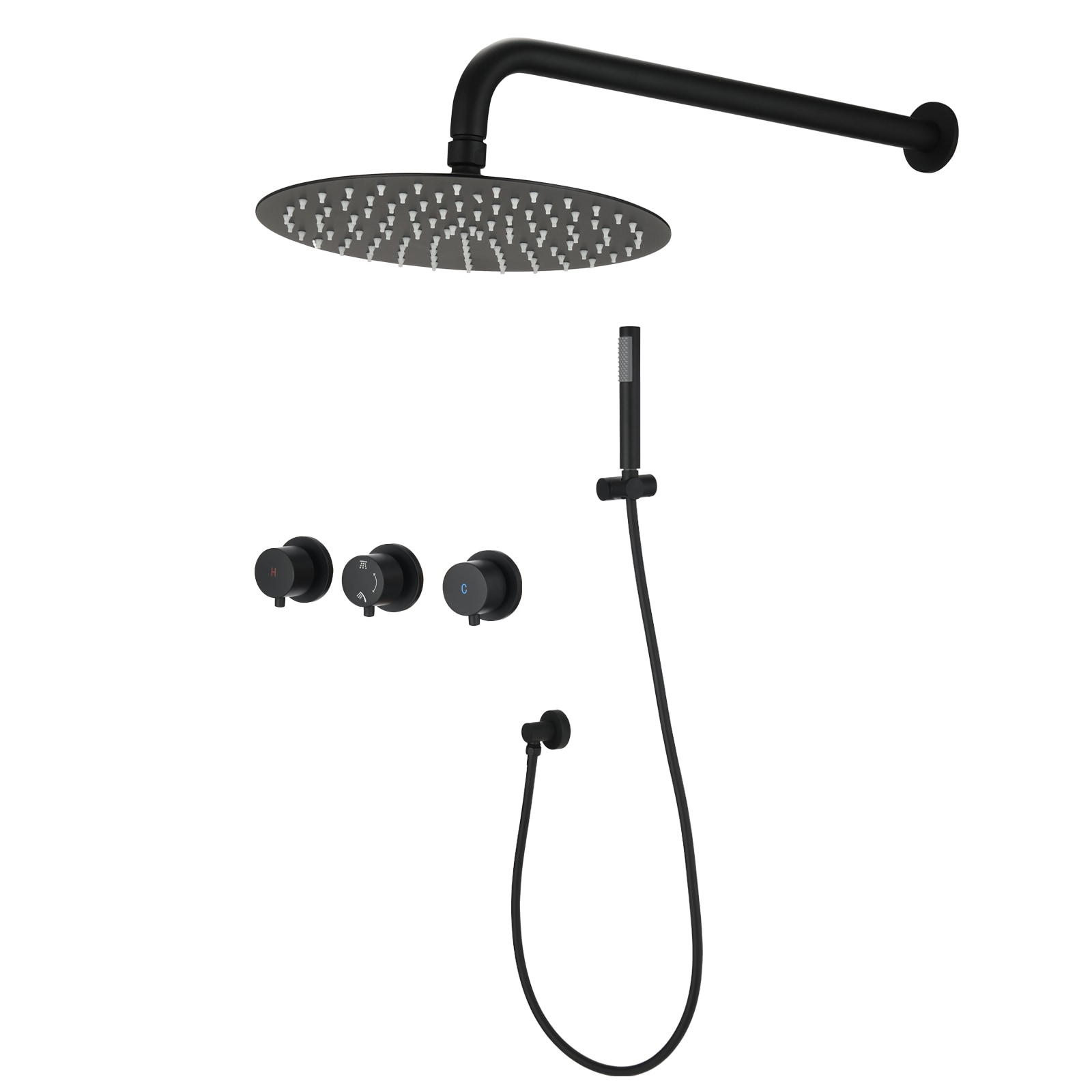 Flynama XY-Q-2135BN1P1 Showerhead-Bar-Panels - View #13