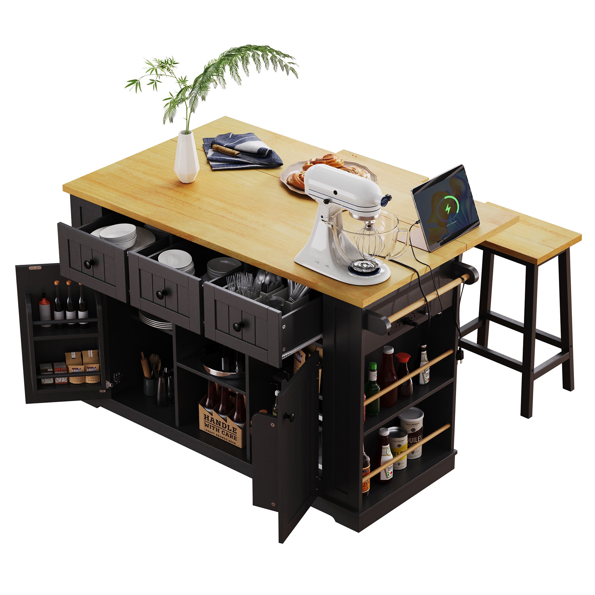 SINOFURN SYB260049BK Kitchen-Furniture - View #20