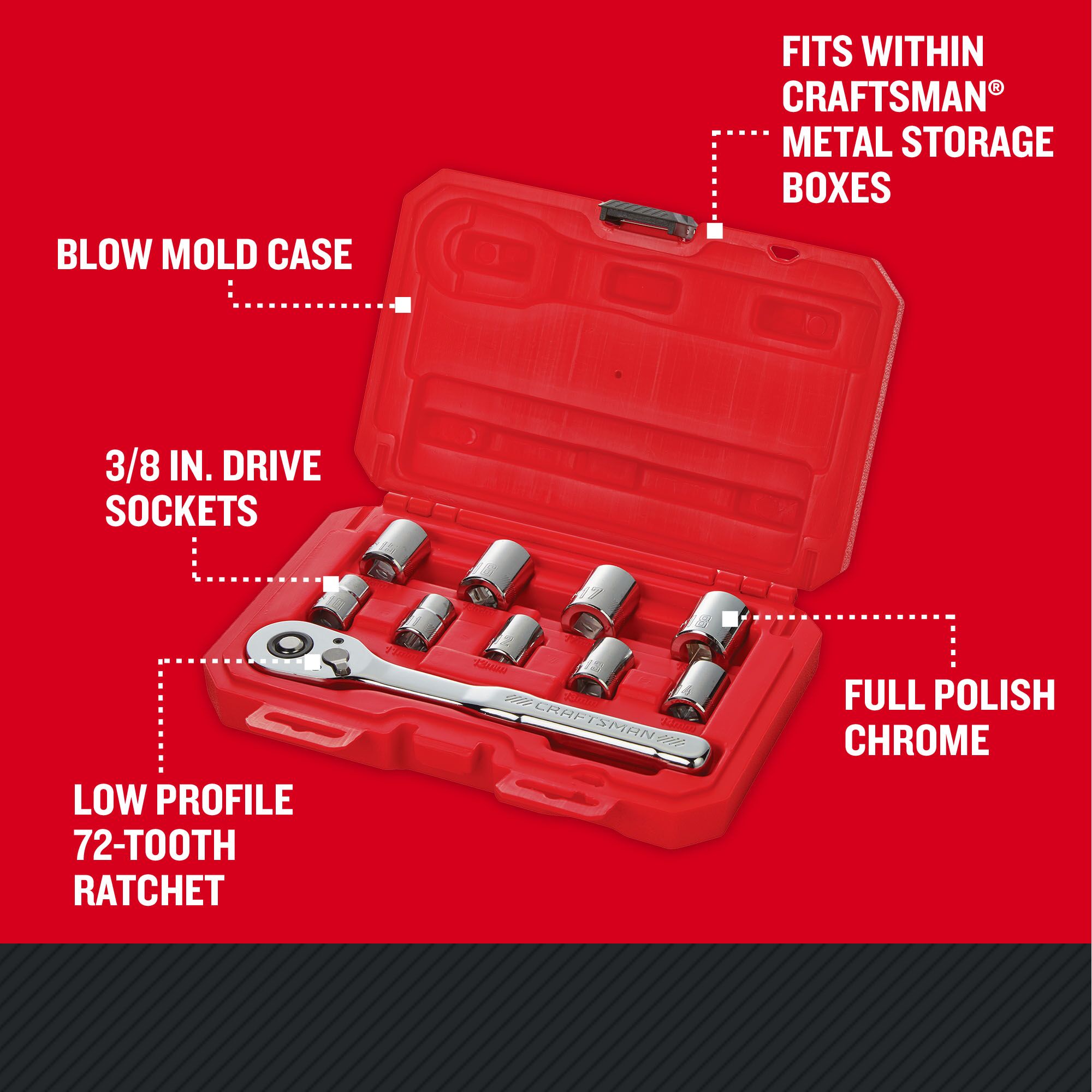 CRAFTSMAN CMMT34564 Mechanics-Tool-Sets - View #2