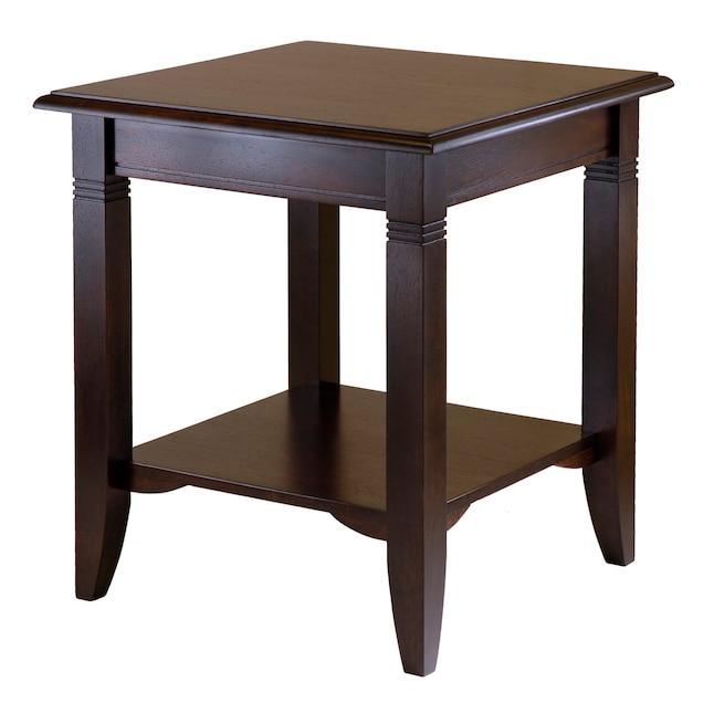 Espresso Finish Winsome Wood Jared End Table 