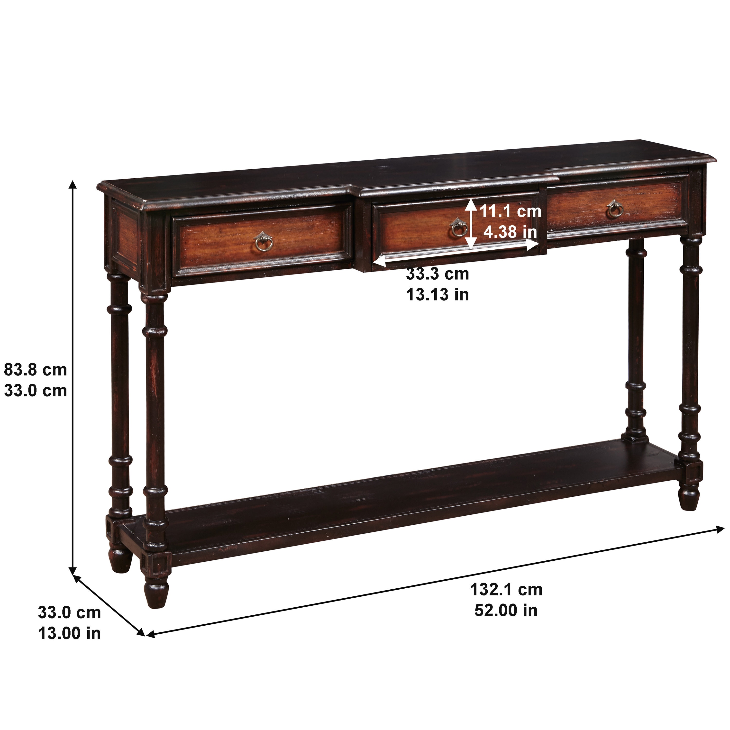 HomeFare DS-641068 Console-Sofa-Tables - View #5