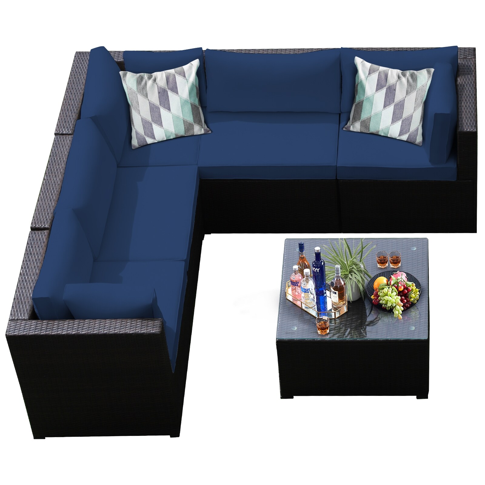 Volenca VOL-3LNDZC Patio-Sofas-Daybeds - View #9