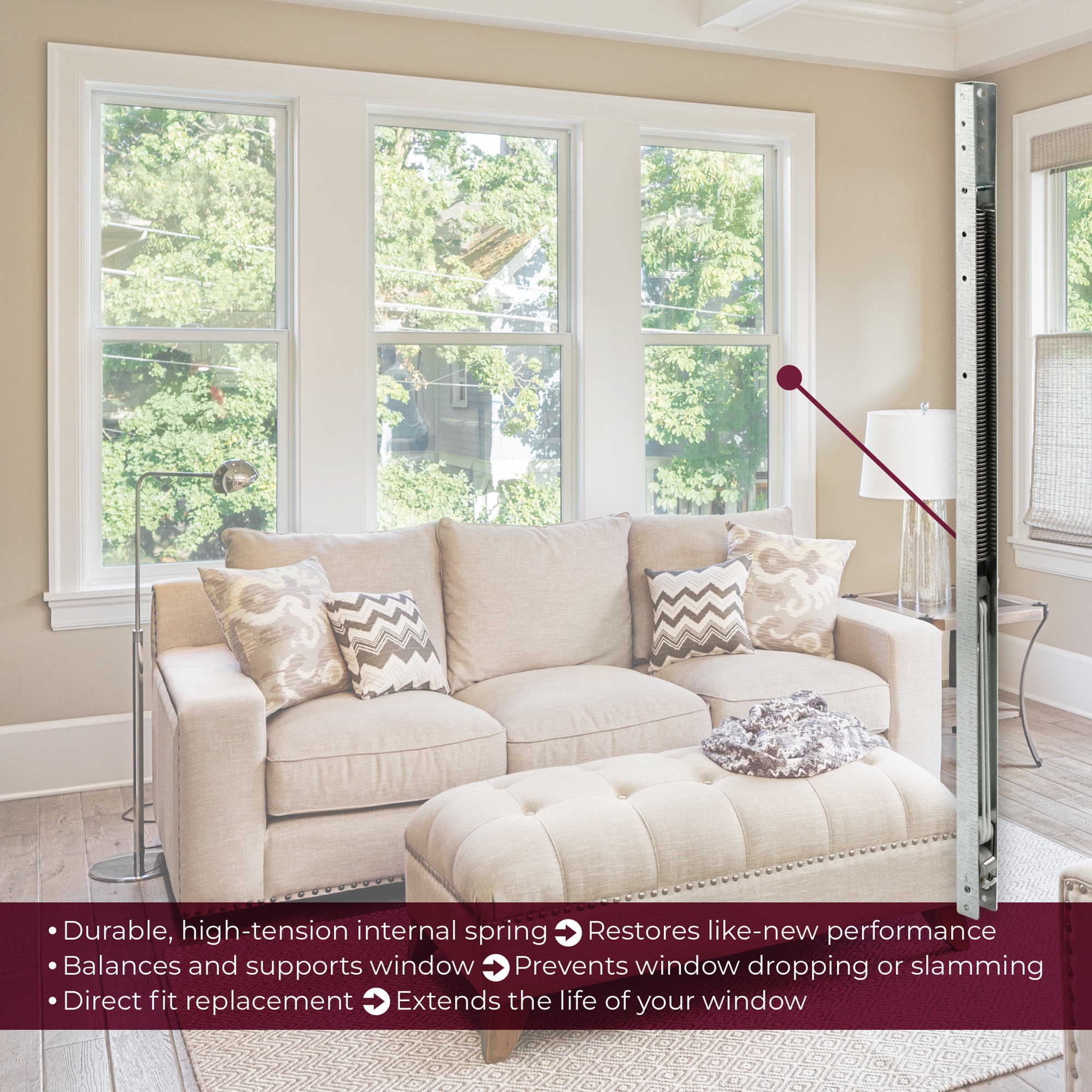 Prime-Line FA 2730-E1 Window-Sash-Balances - View #4