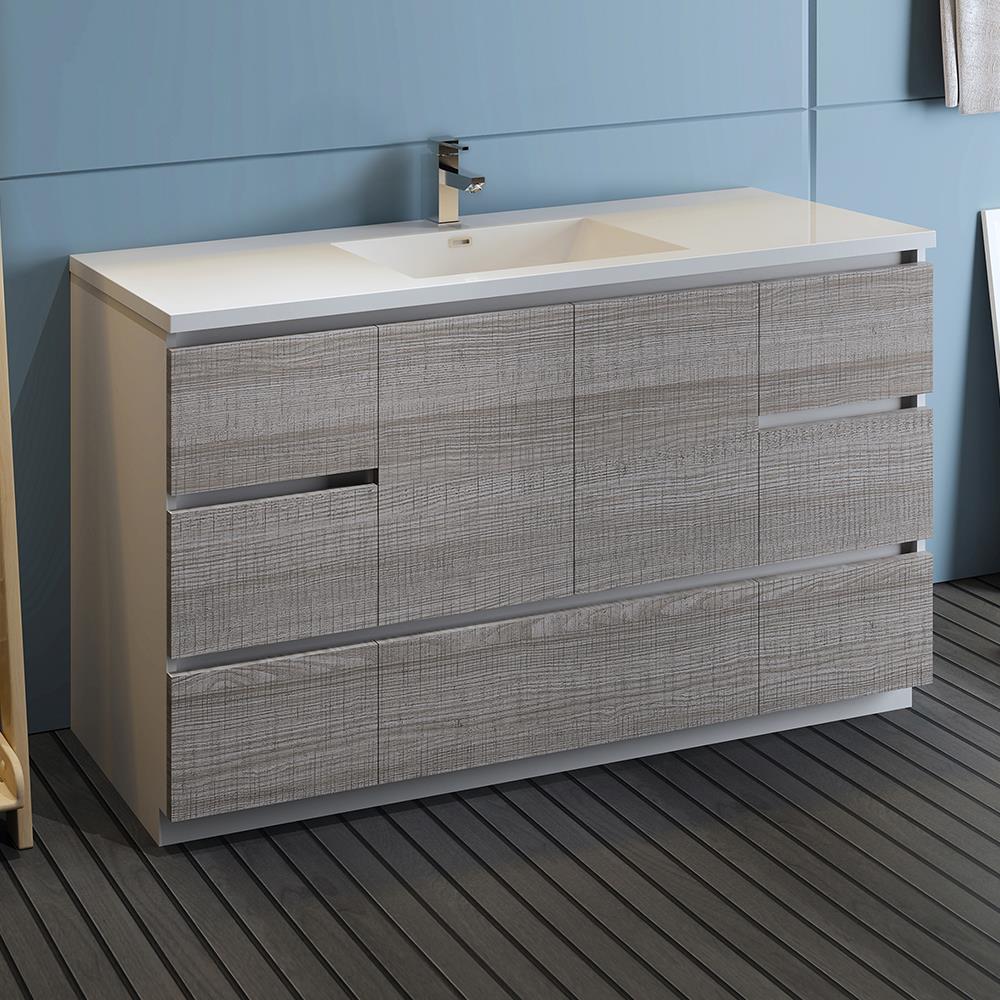 Fresca FCB9360HA-S-I Bath-Vanity-Combo - View #3
