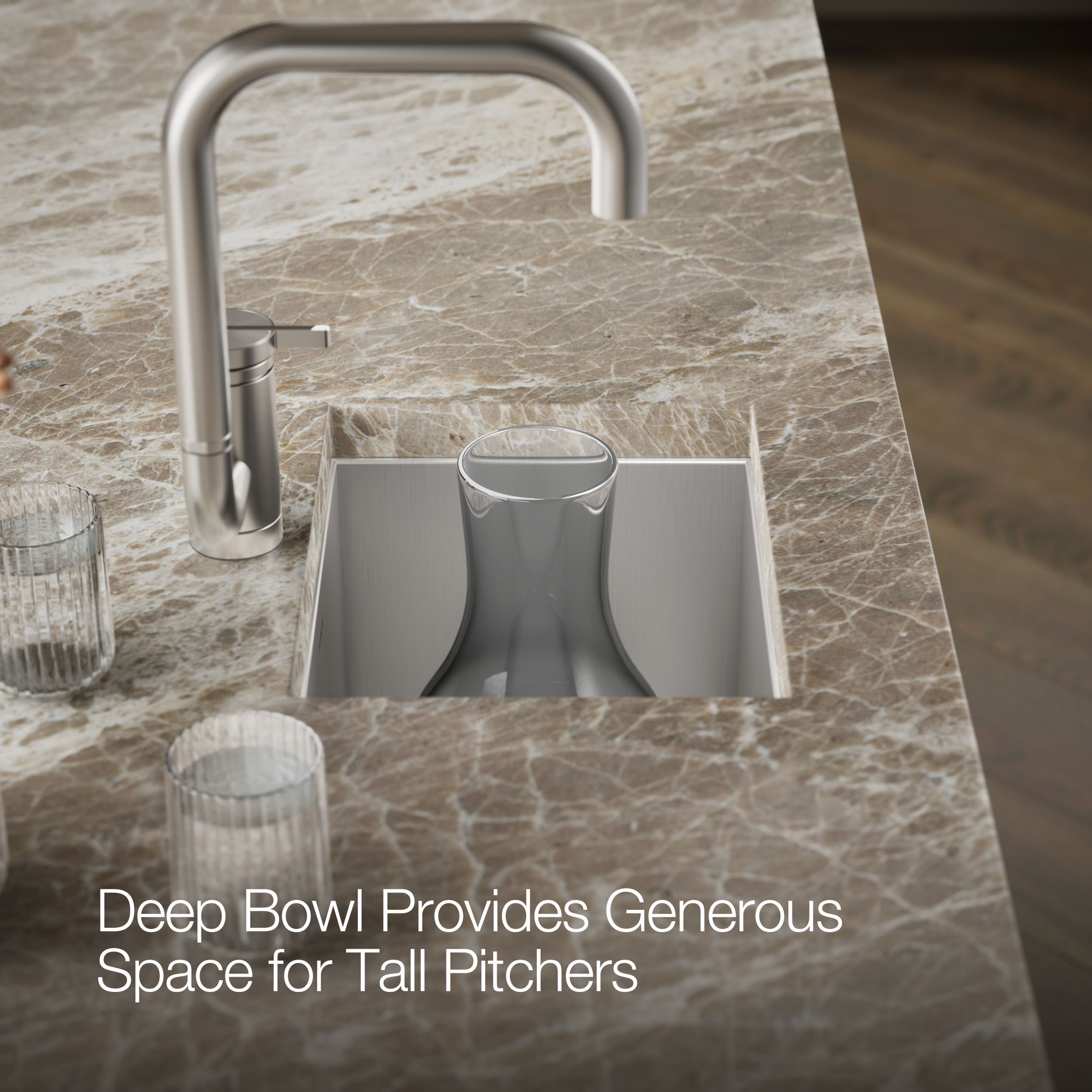 KOHLER 3840-3-NA Bar-Prep-Sinks - View #6