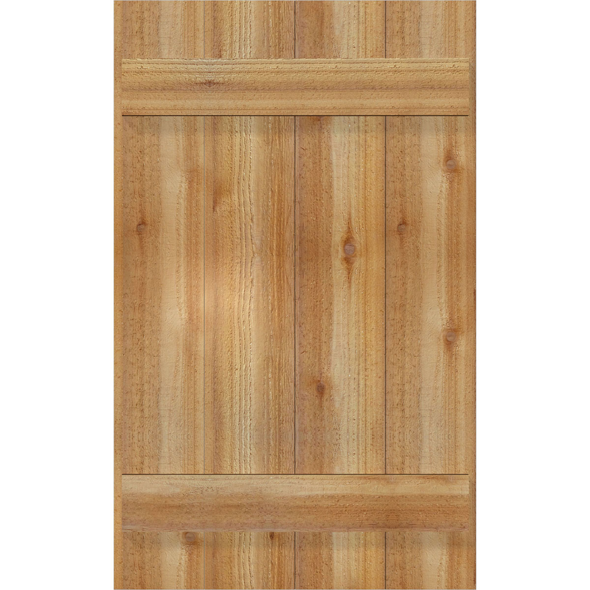 Ekena Millwork RBJ06S21X035RWR Exterior-Shutters - View #5