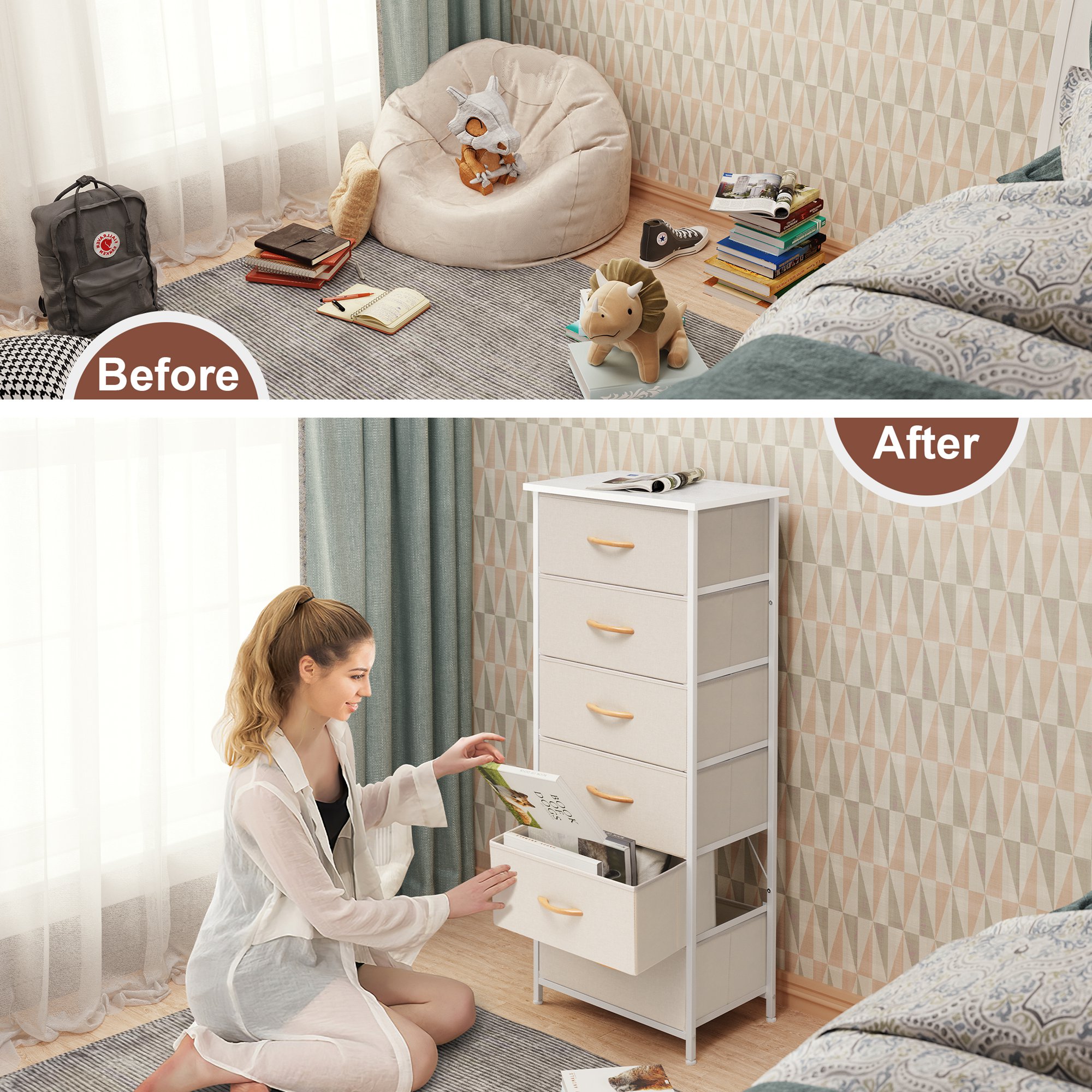 CloudFly CL-HD013BEI dressers - View #4