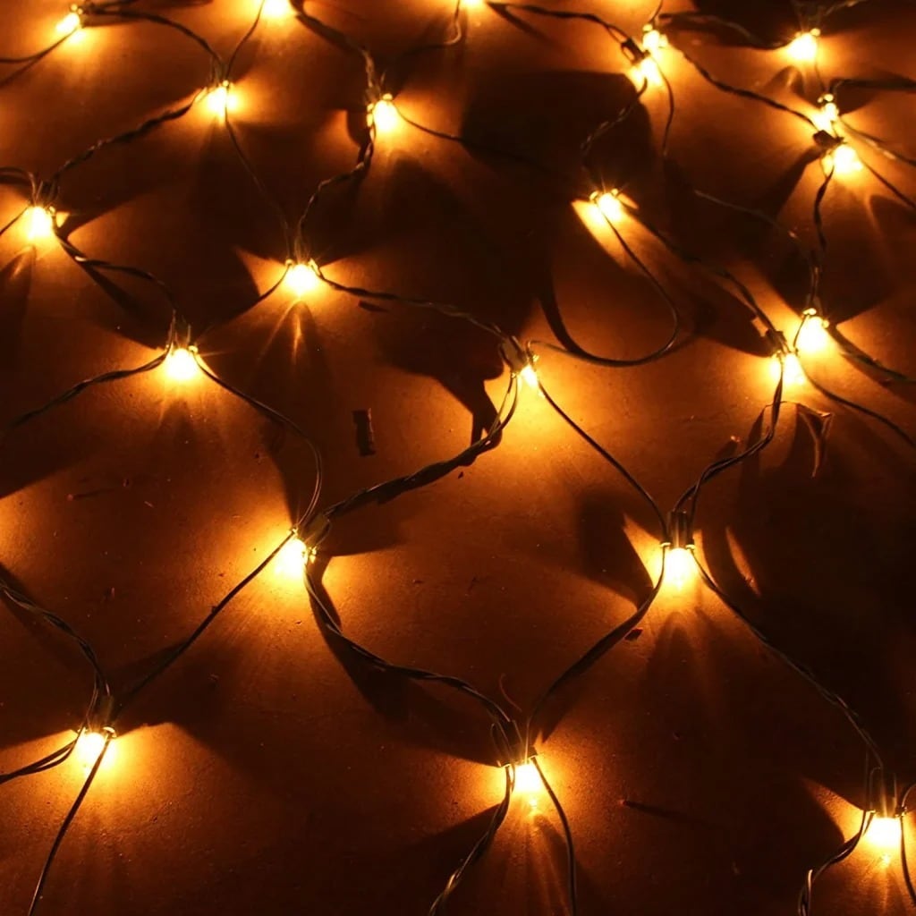 Joyfy 30302 300 4-ft x 6-ft Multi-function White Christmas Net Lights