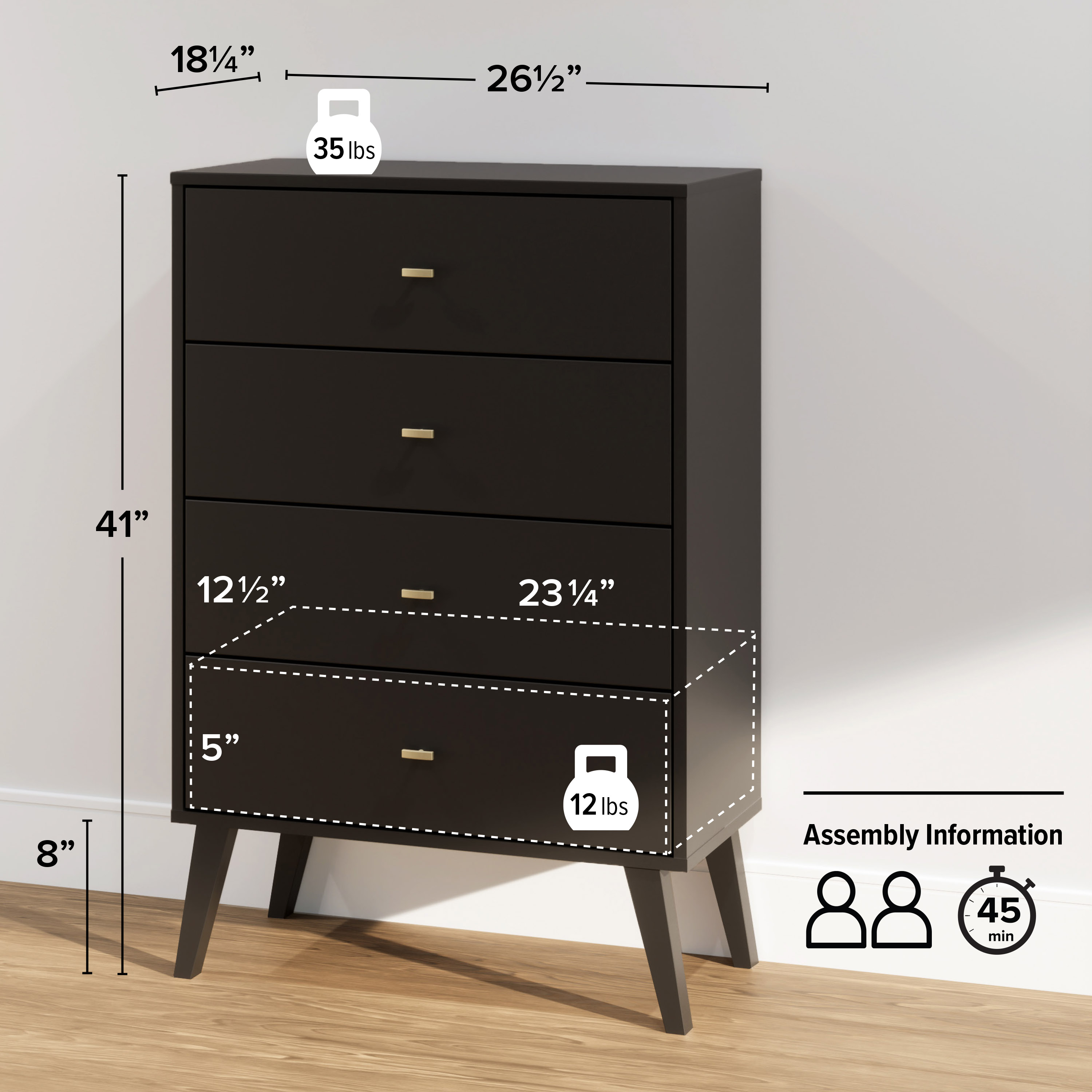 Prepac BDBR-1404-1 dressers - View #3