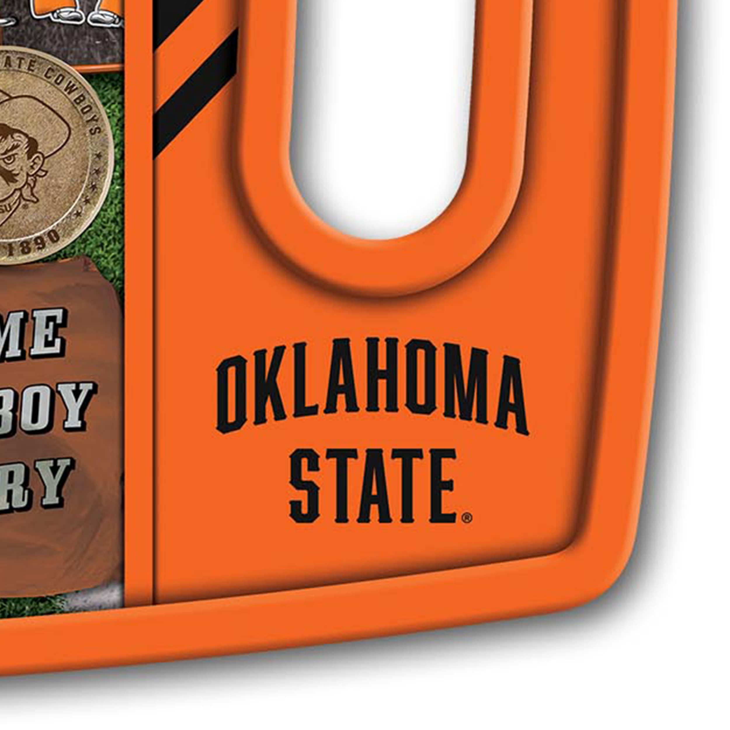 Sportula Oklahoma State Cowboys Retro Series Cutting Board 9in L x 14.