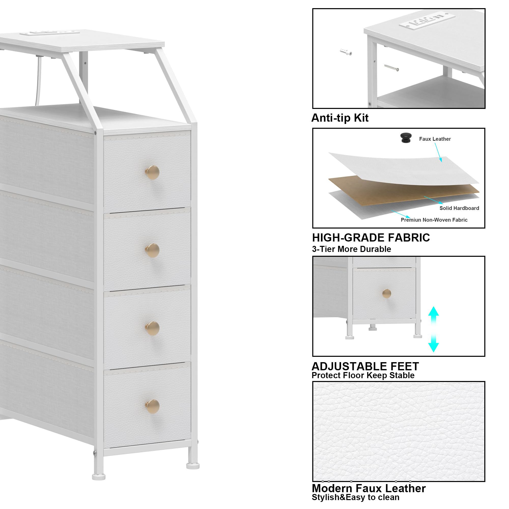 slim fit dress slacks Forever 6 Drawer Dresser with Interlocking Drawers - Naturals Collecti