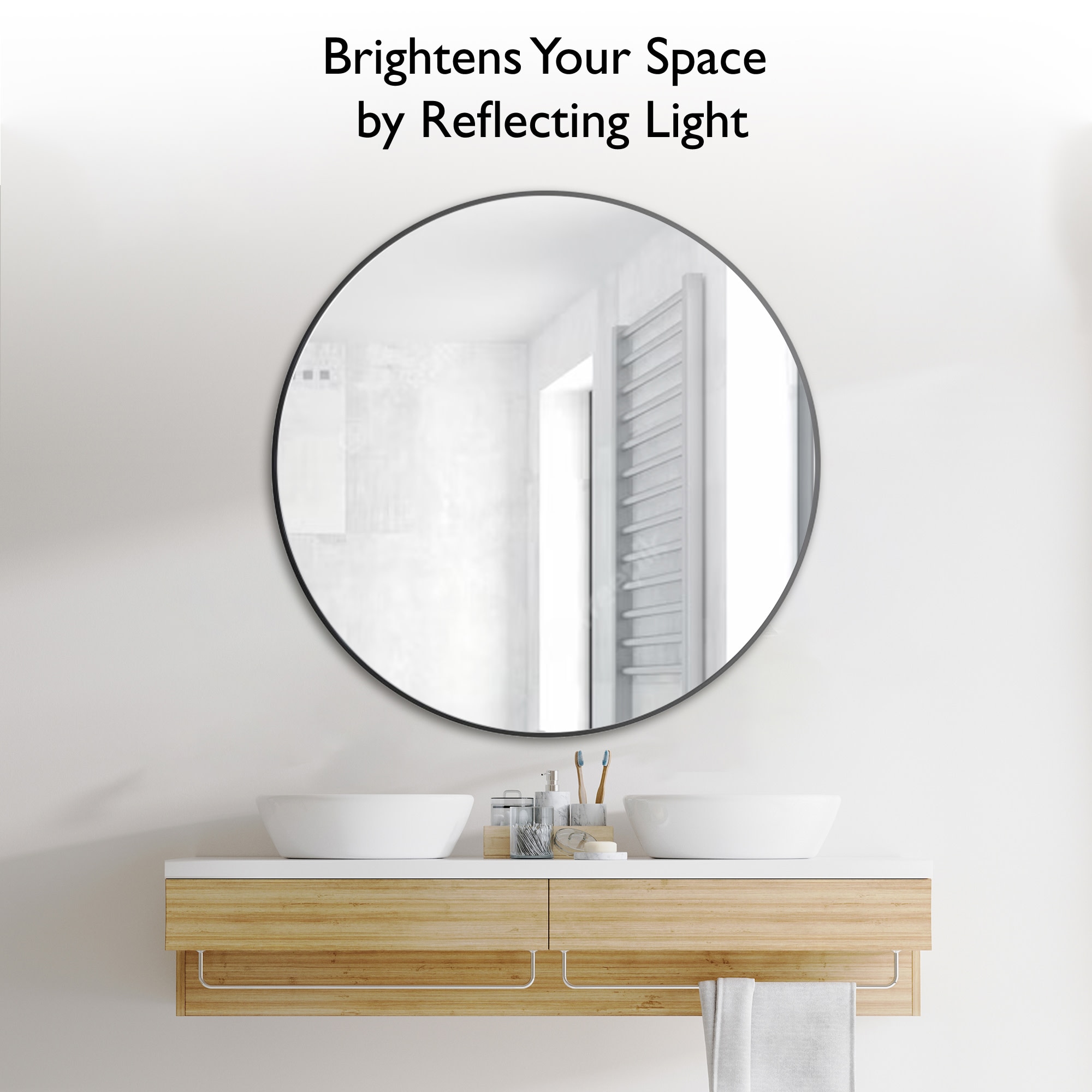 Design House 596536-BLK Framed-Bath-Mirrors - View #4