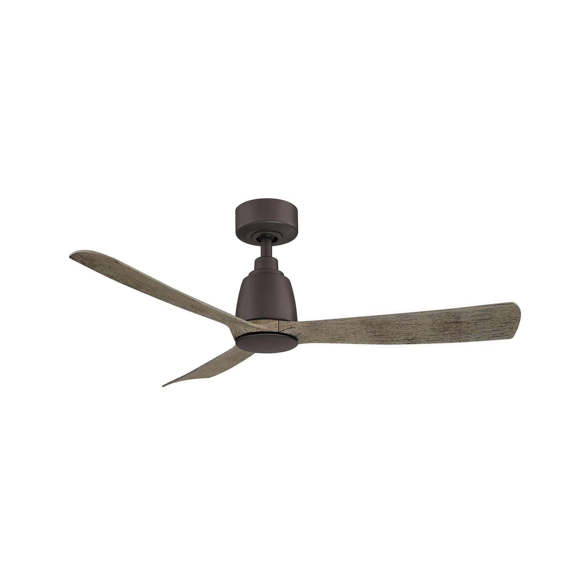 Fanimation Kute 44-in Matte White Indoor/Outdoor Smart Propeller Ceiling Fan Light Kit Compatible and Remote (3-Blade) FPD8547MW Sansujyuku sansujyuku.com