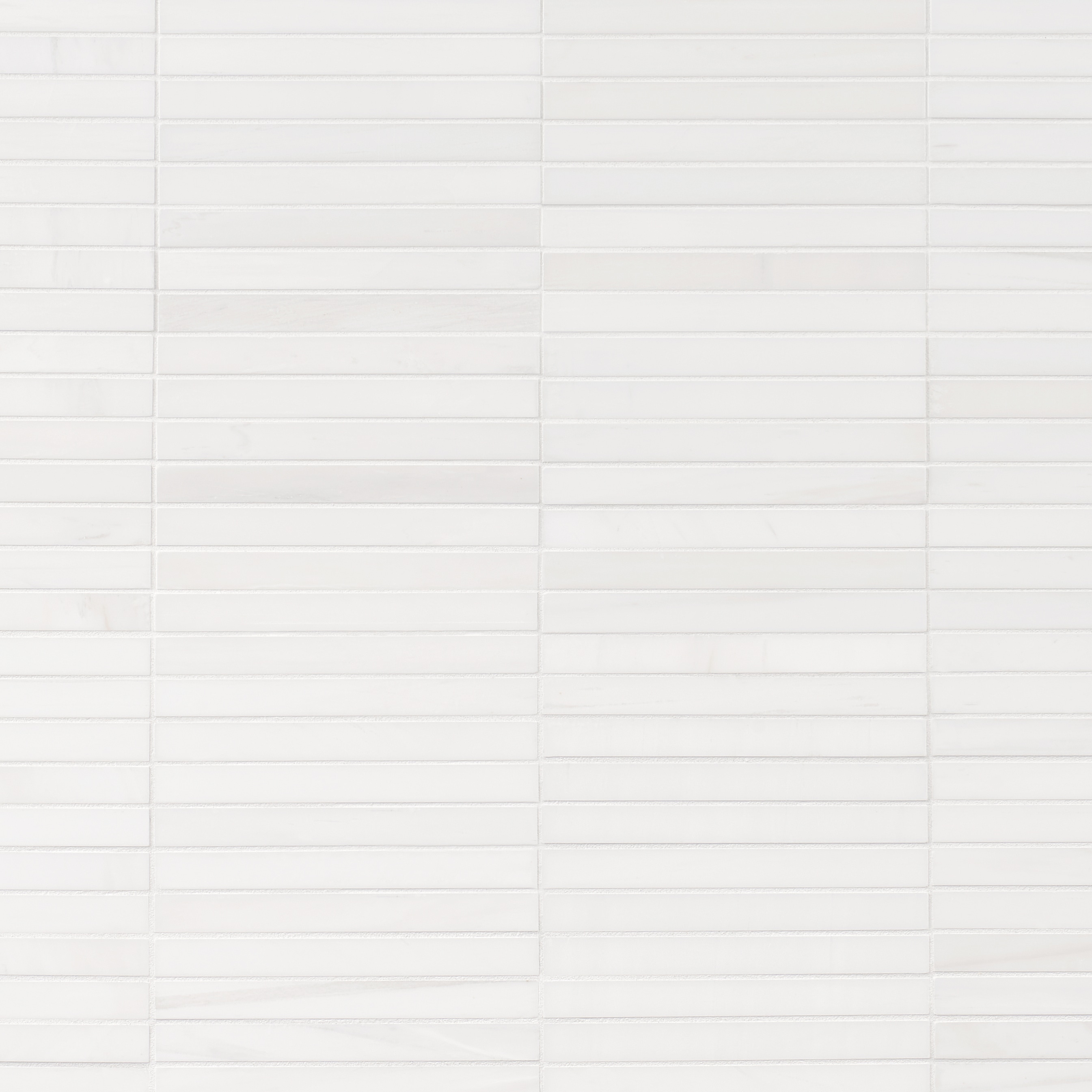 Artmore Tile EXT3RD108344 Sample- White 4-in x 4-in Honed Marble Look Floor and Wall Tile