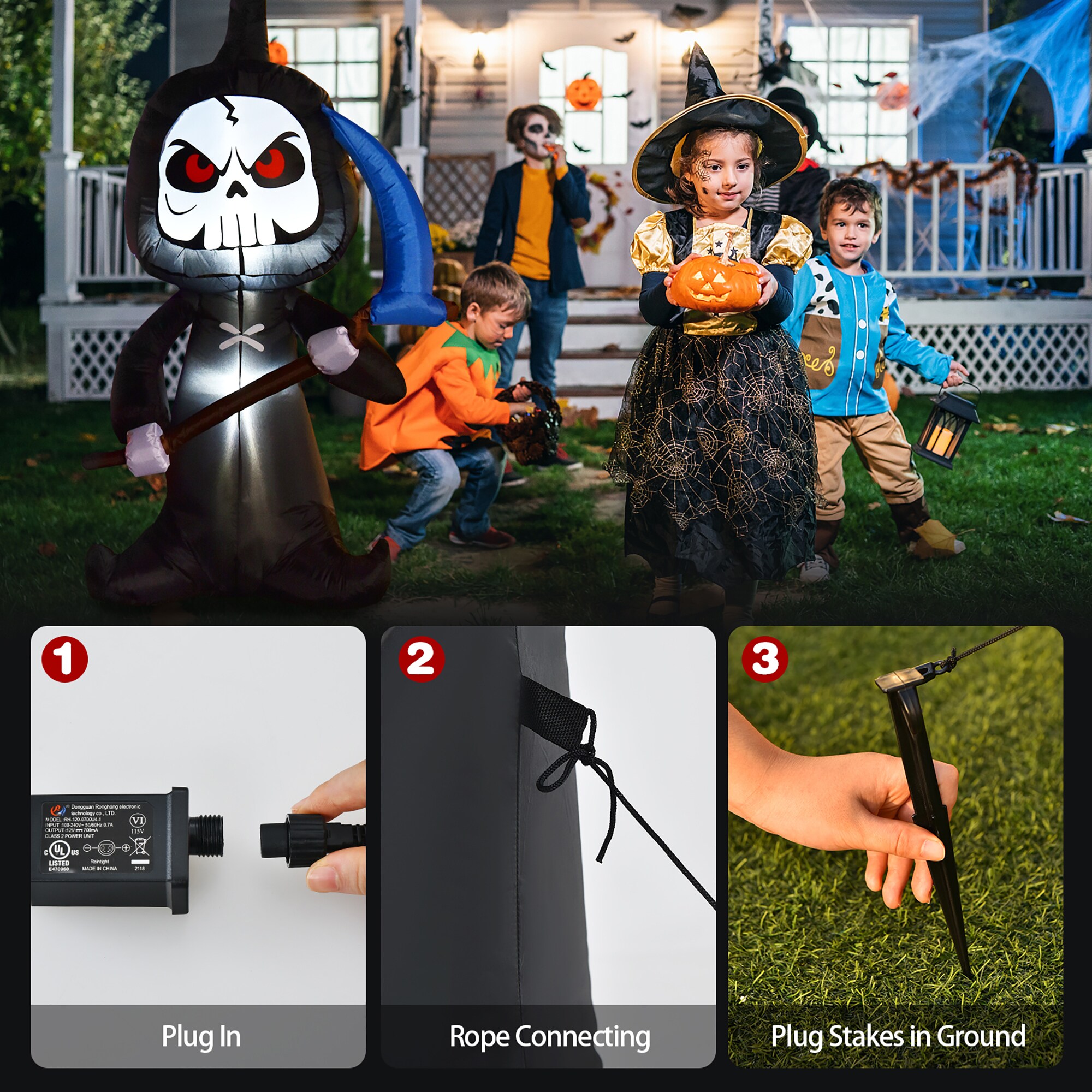Costway CM23545US Outdoor-Halloween-Decor - View #7
