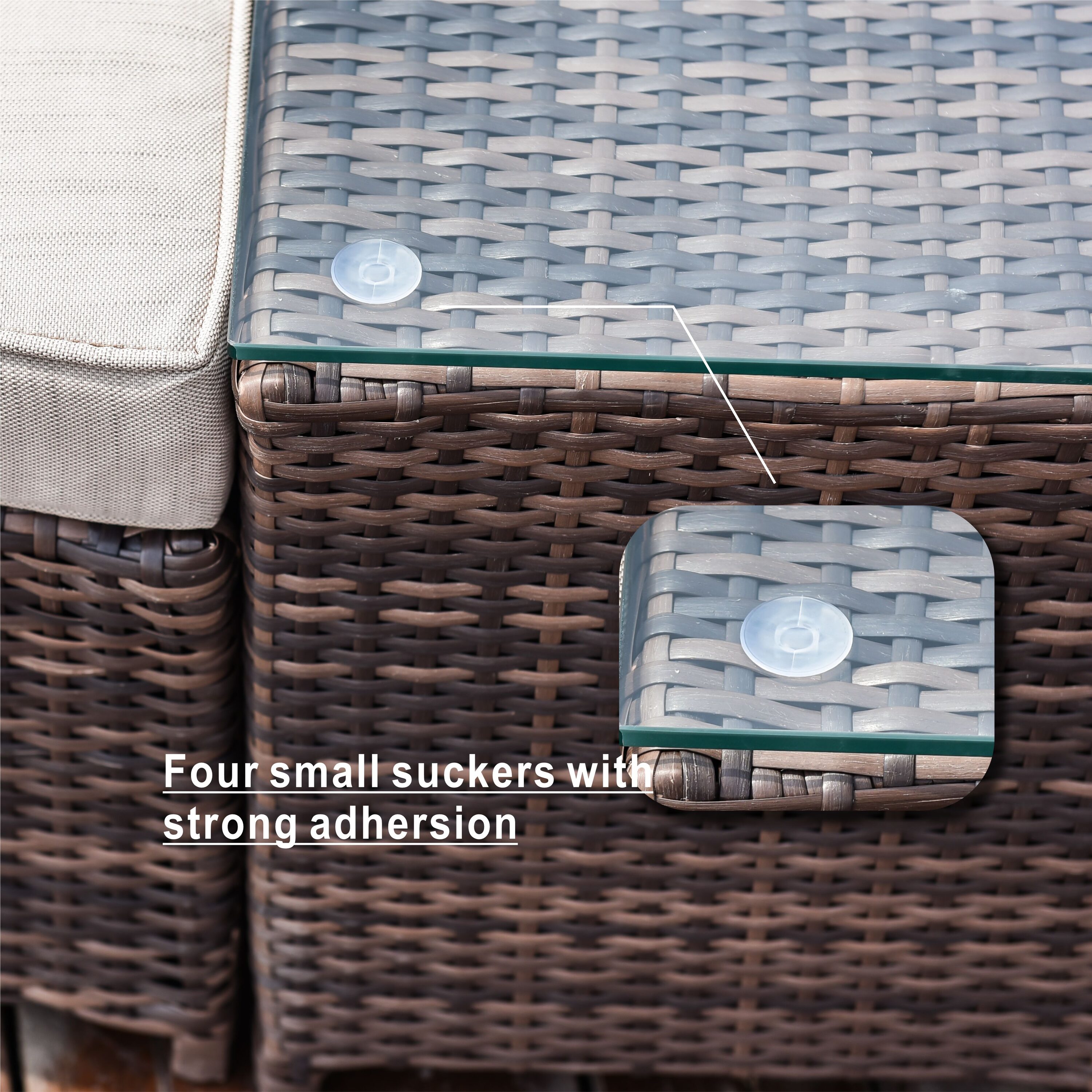 Direct Wicker DWL-1202 Patio-Sofas-Daybeds - View #7