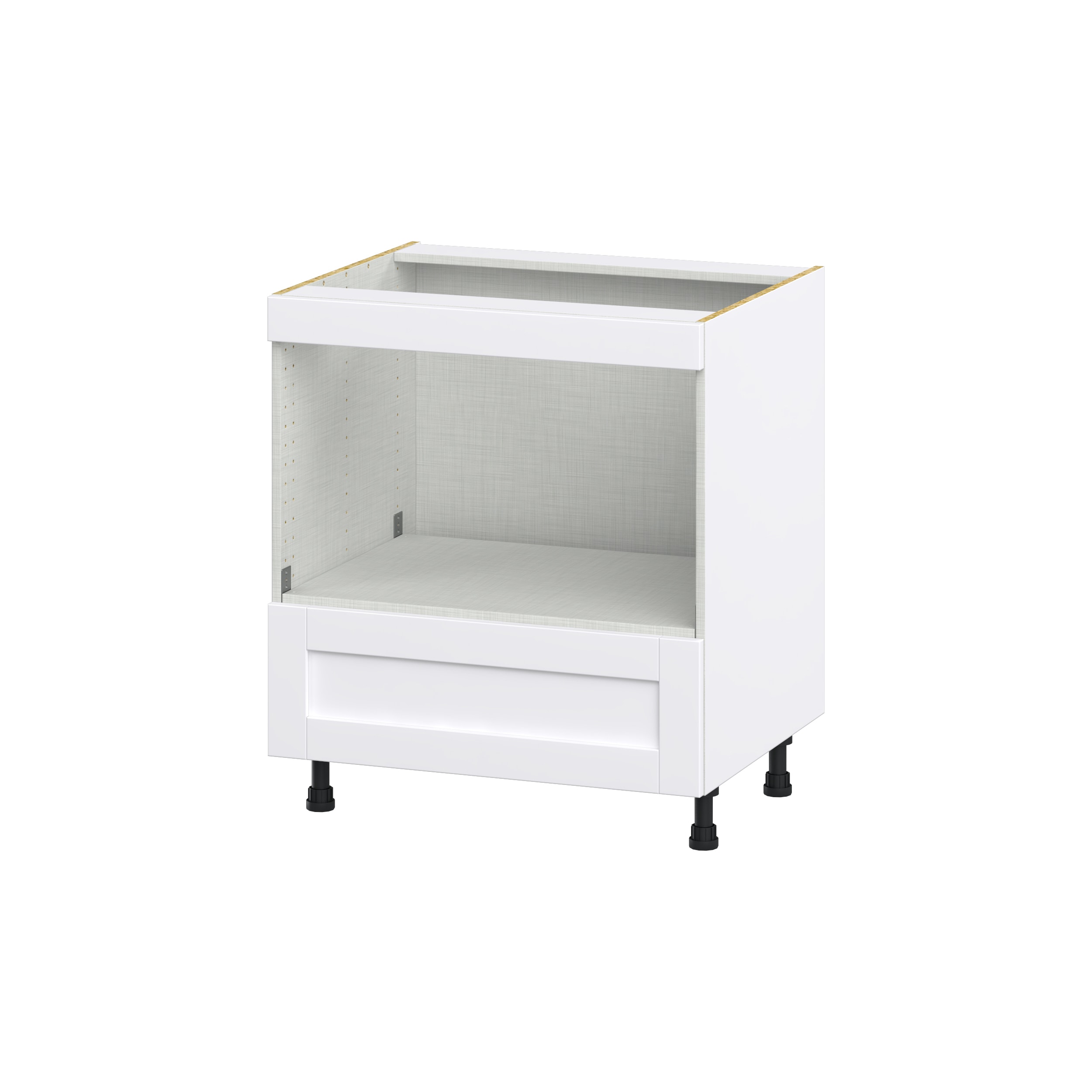 Hugo&Borg DSBMW30-RM Rosemont 30-in W x 34.5-in H x 24-in D Glacier White Drawer Base Fully assembled Cabinet Shaker)