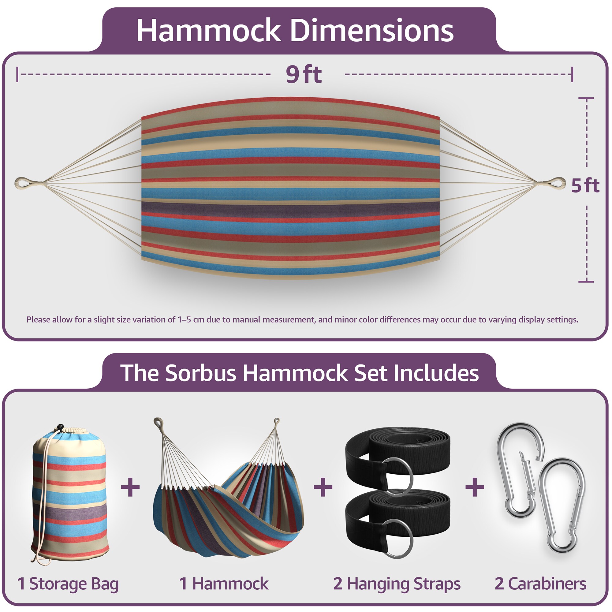 SORBUS 192405025402 hammocks - View #3