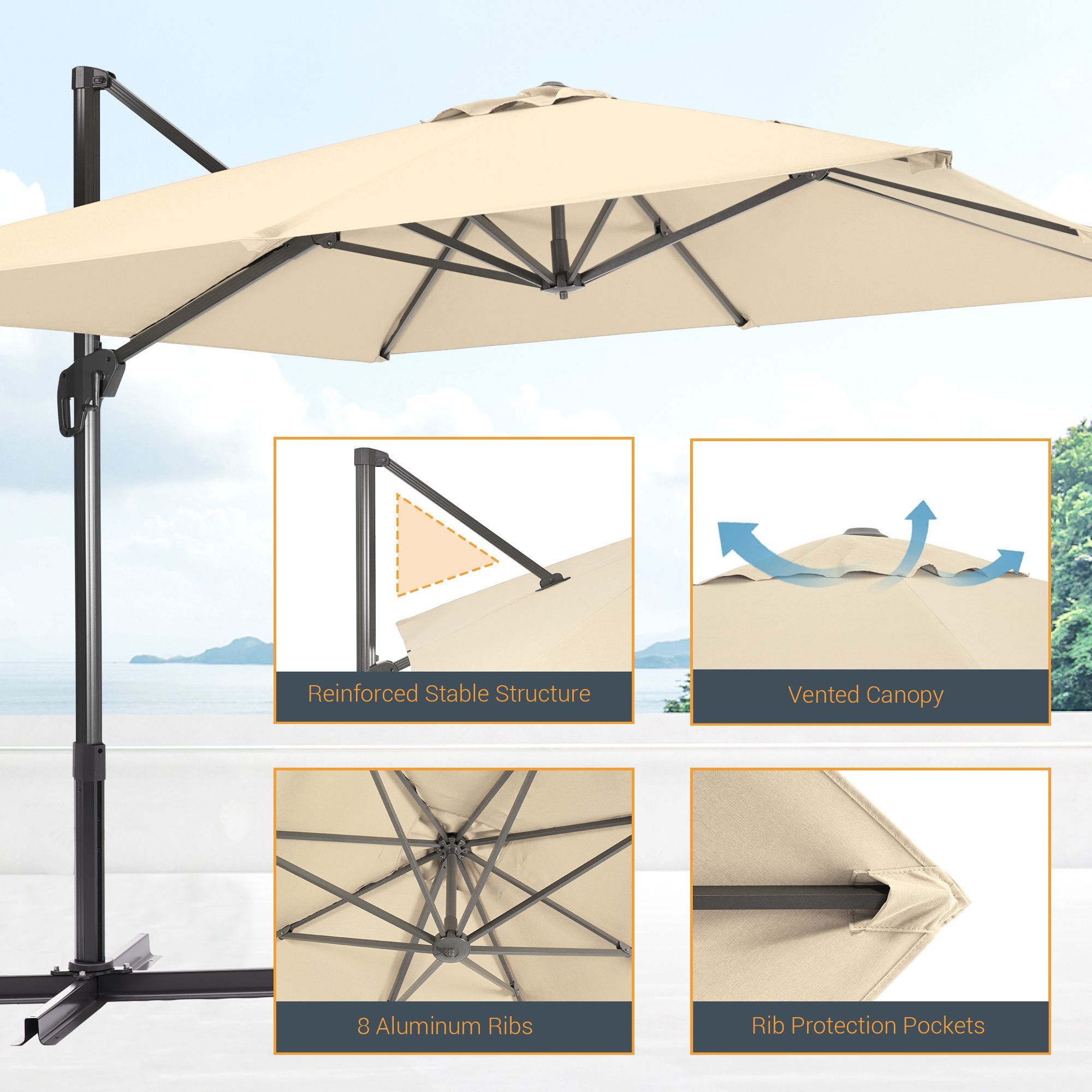 Sonkuki SD-NB2735-SD Umbrellas-2 - View #3