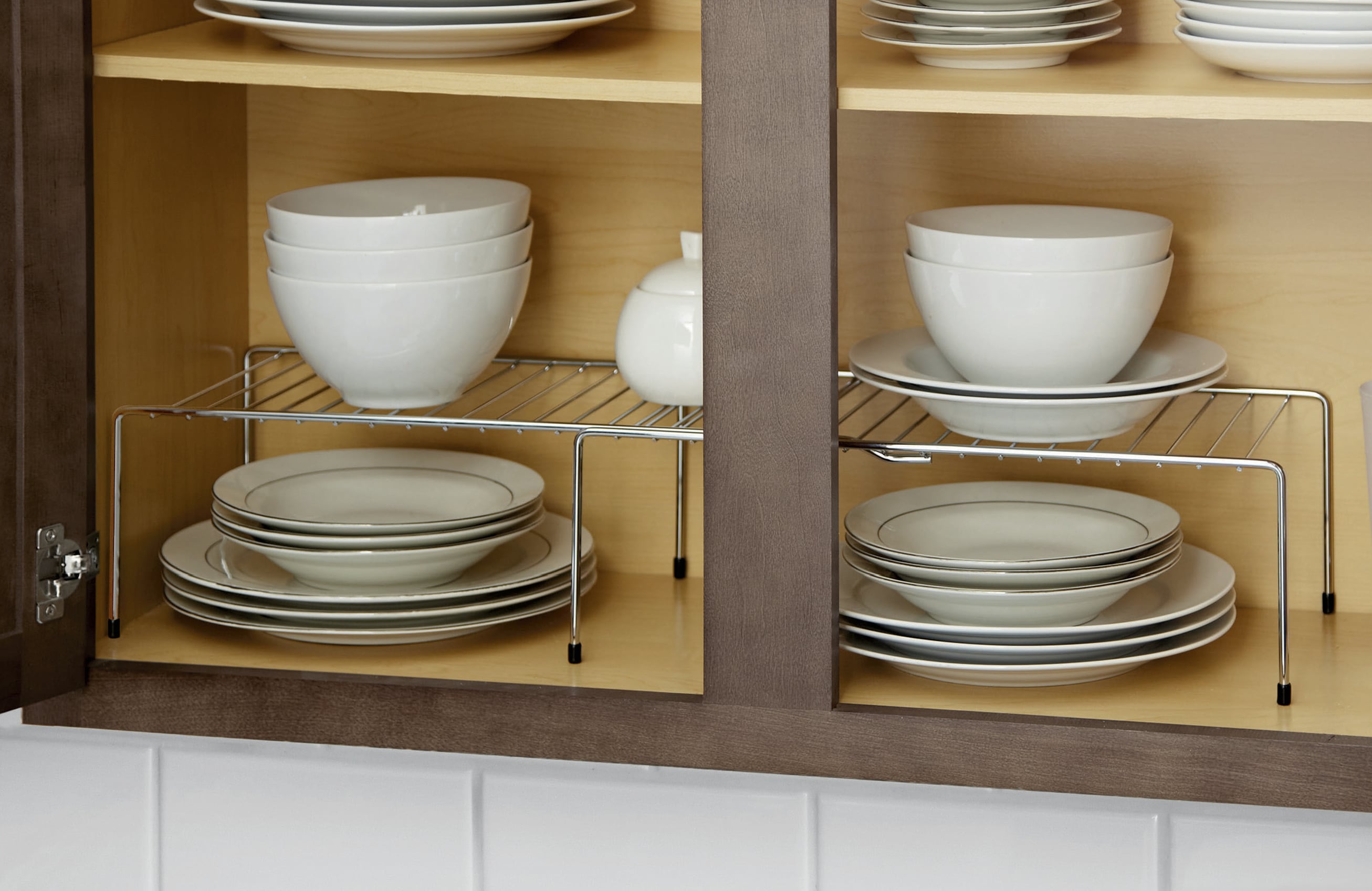 Cabinet Accessories - Pre-Assembled Plate Display Rack Kit by Omega  National