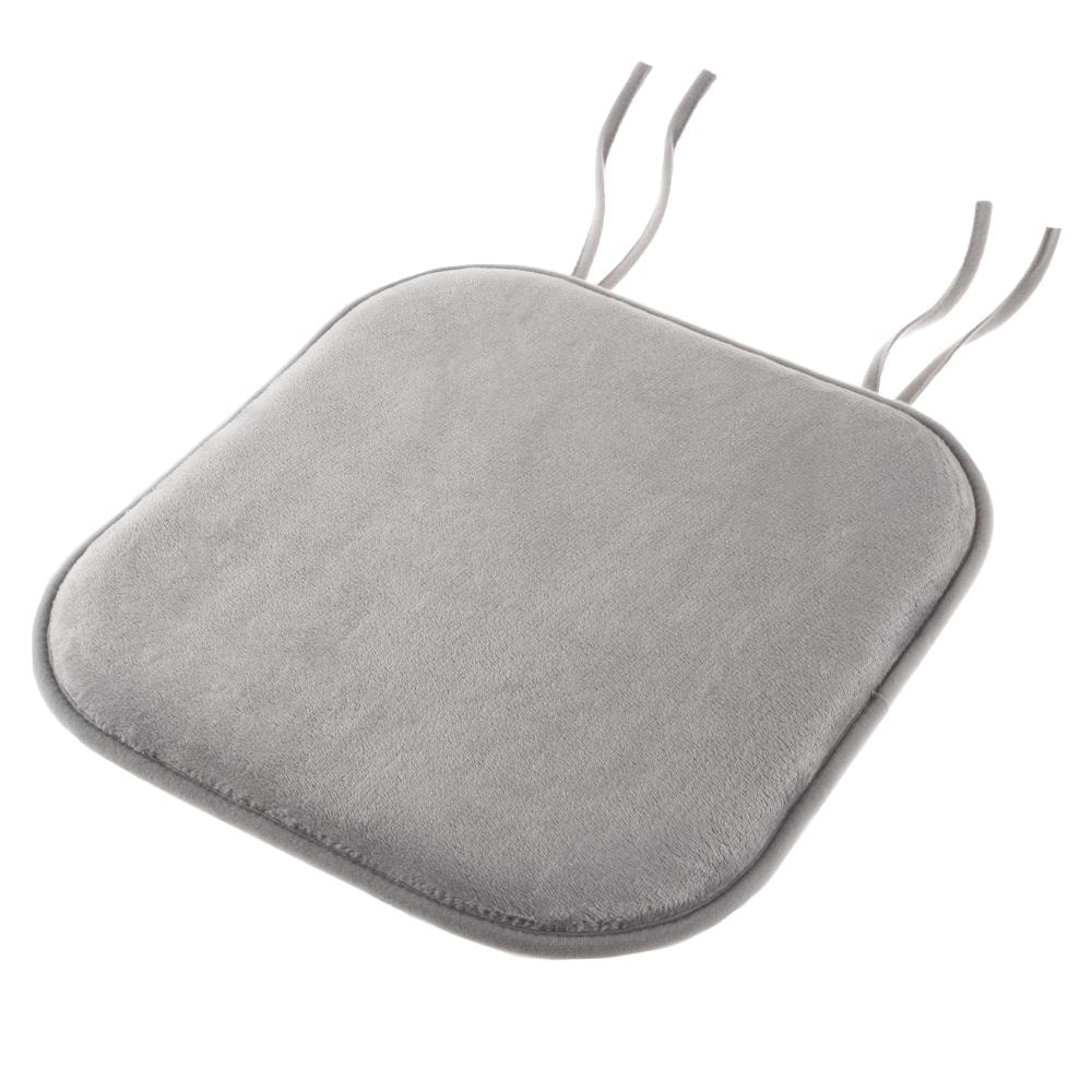 Hastings Home 627348OHA Chair Cushions Gray Solid Chair Cushion