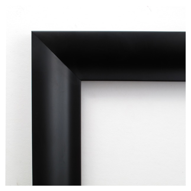 Amanti Art Steinway Black Frame Collection 43-in x 33-in Satin Black ...