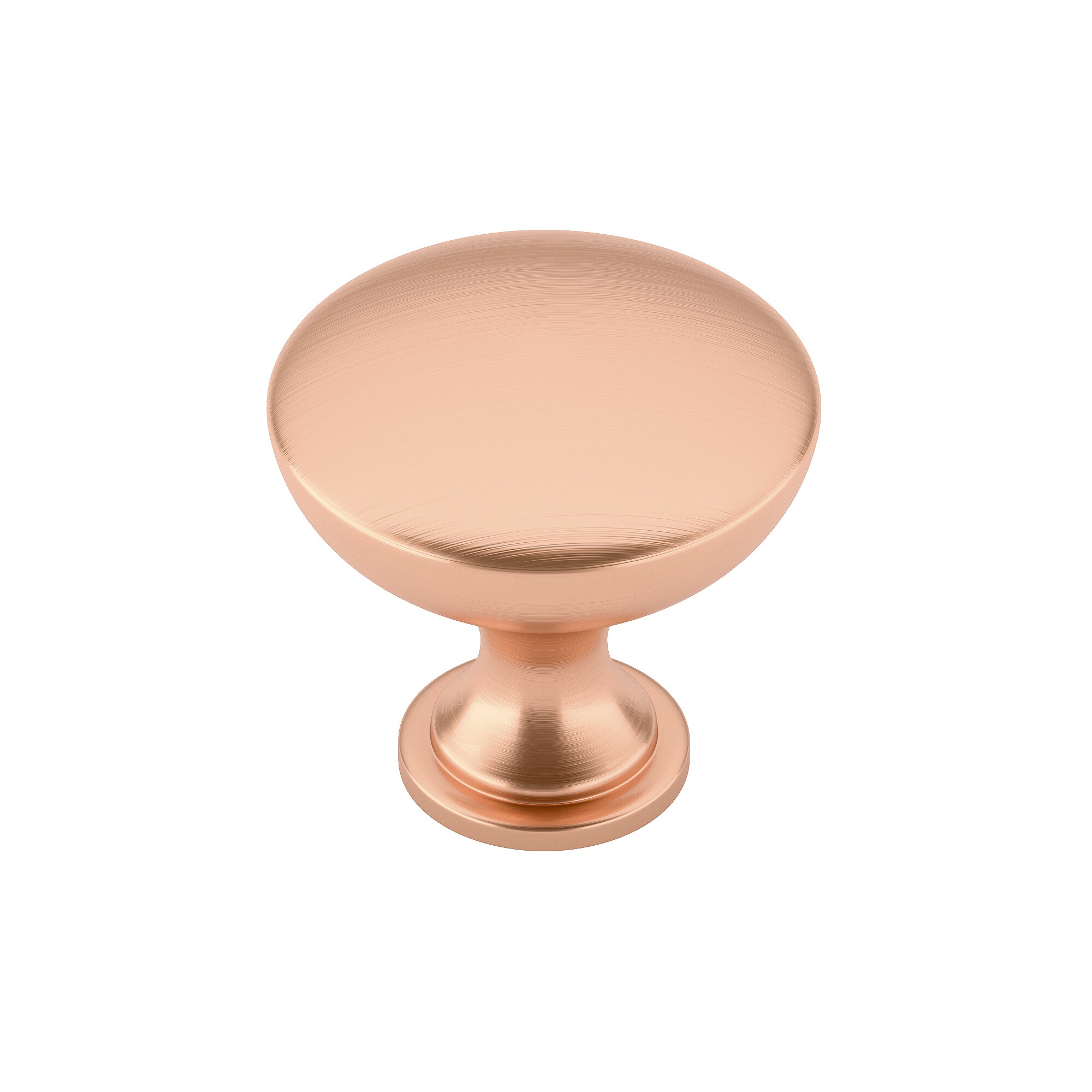 Richelieu BP904125192 Copperfield 1-in Rose Gold Round Contemporary Cabinet Knob