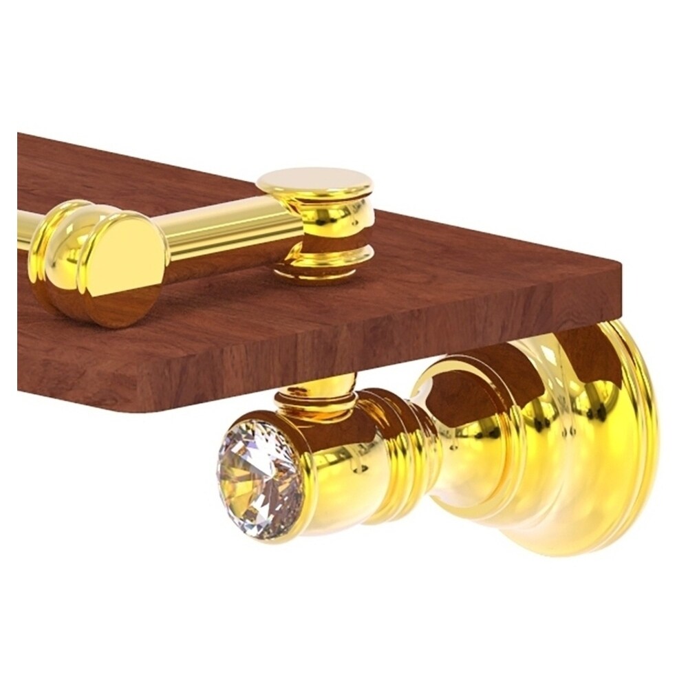 Allied Brass CC-1-16-GAL-IRW-PB Bathroom-Shelves - View #2