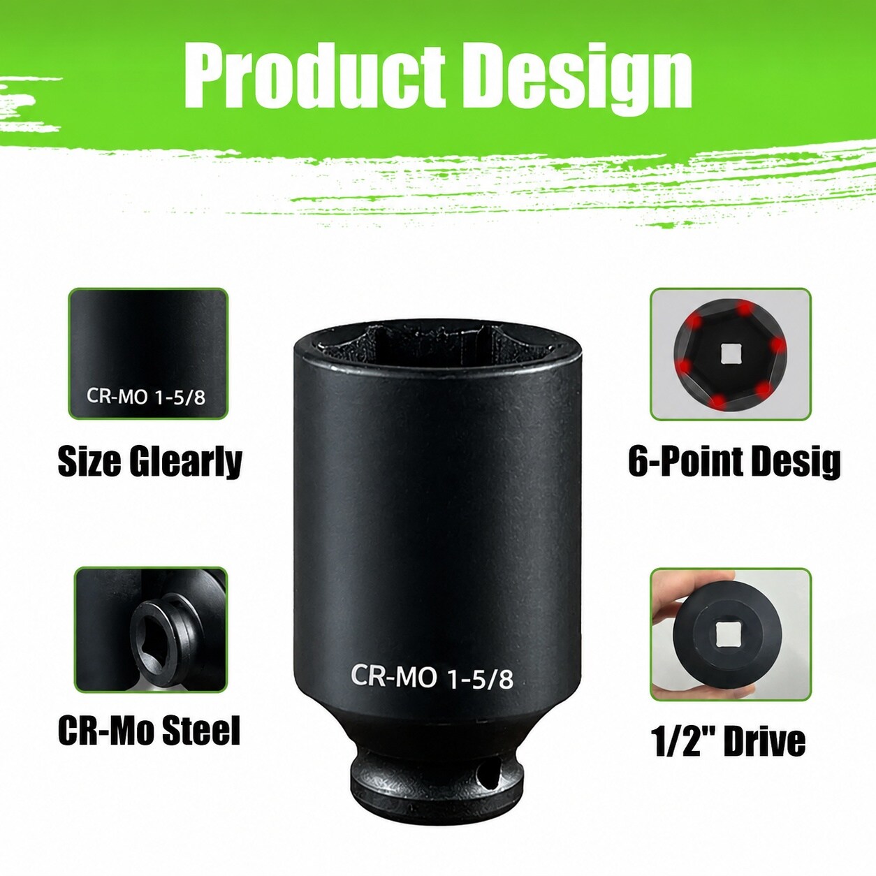 Misopily LMS0805M051 Impact-Socket-Sets - View #4