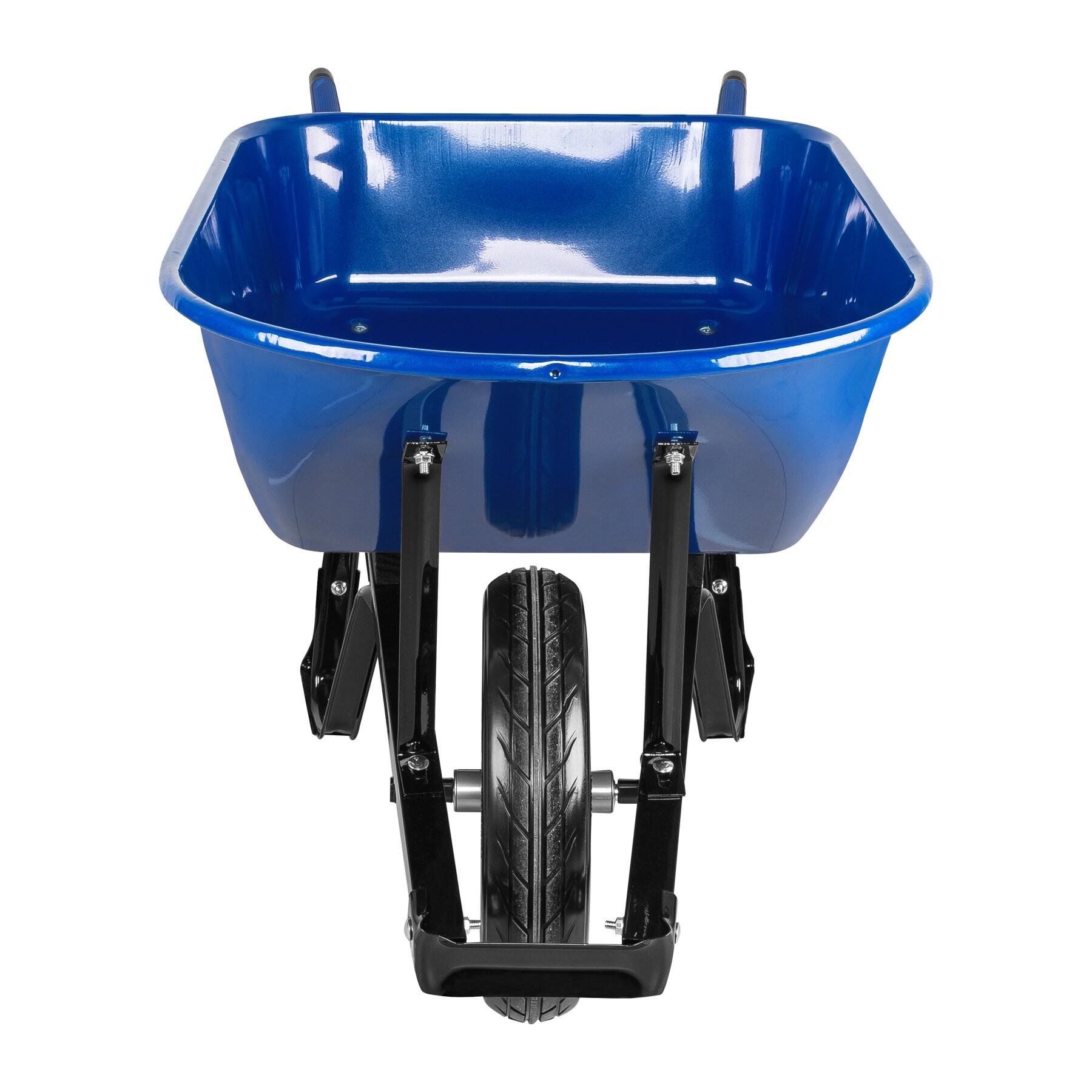 Kobalt 6cu ft Steel Wheelbarrow Flatfree Tire(s) in the Wheelbarrows